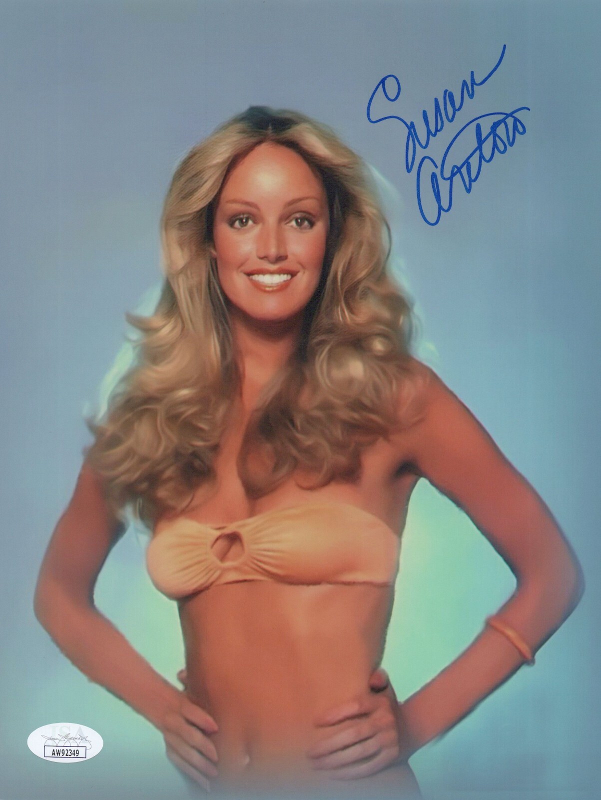 SUSAN ANTON Signed GOLDEN GIRL 8×10 PHOTO Autograph GOLDINE JSA COA CERT