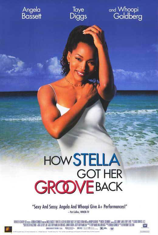 HOW STELLA GOT HER GROOVE BACK Movie POSTER 27×40 B Angela Bassett Whoopi