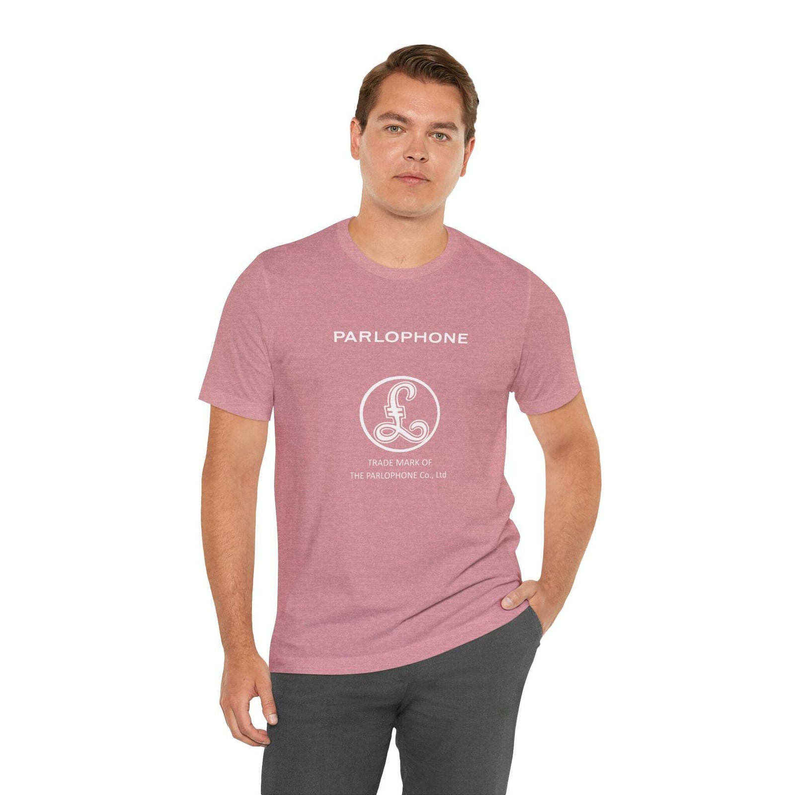 Vintage Parlophone Records Label Logo Unisex Jersey Short Sleeve T-Shirt