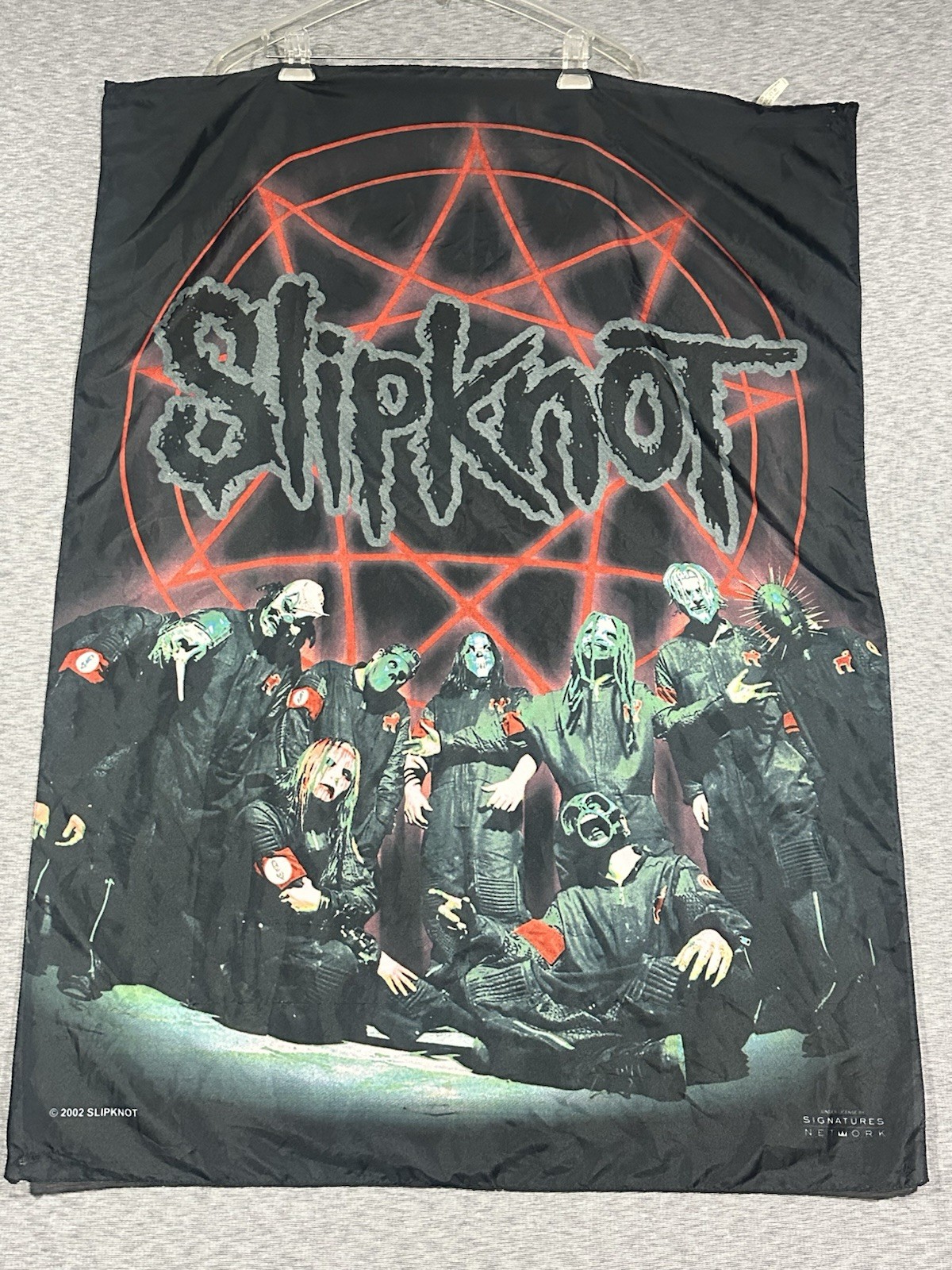 Slipknot Fabric Poster Flag Vintage 2002 40×30 Rare