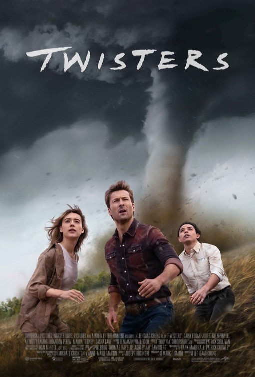 Twisters Poster – Movie Theatre Original Double Sided 27”x40”