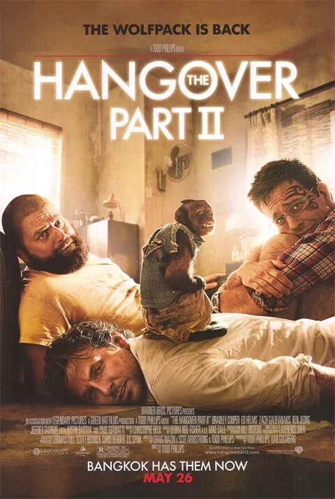 THE HANGOVER PART 2 (2011) Original Authentic Rolled DS Movie Poster 27×40!!
