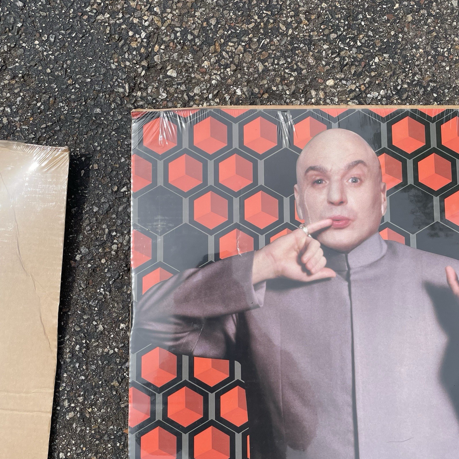 VTG 1999 Austin Powers Talking Poster Lot Multiple Phrases 26” x 18” Dr Evil