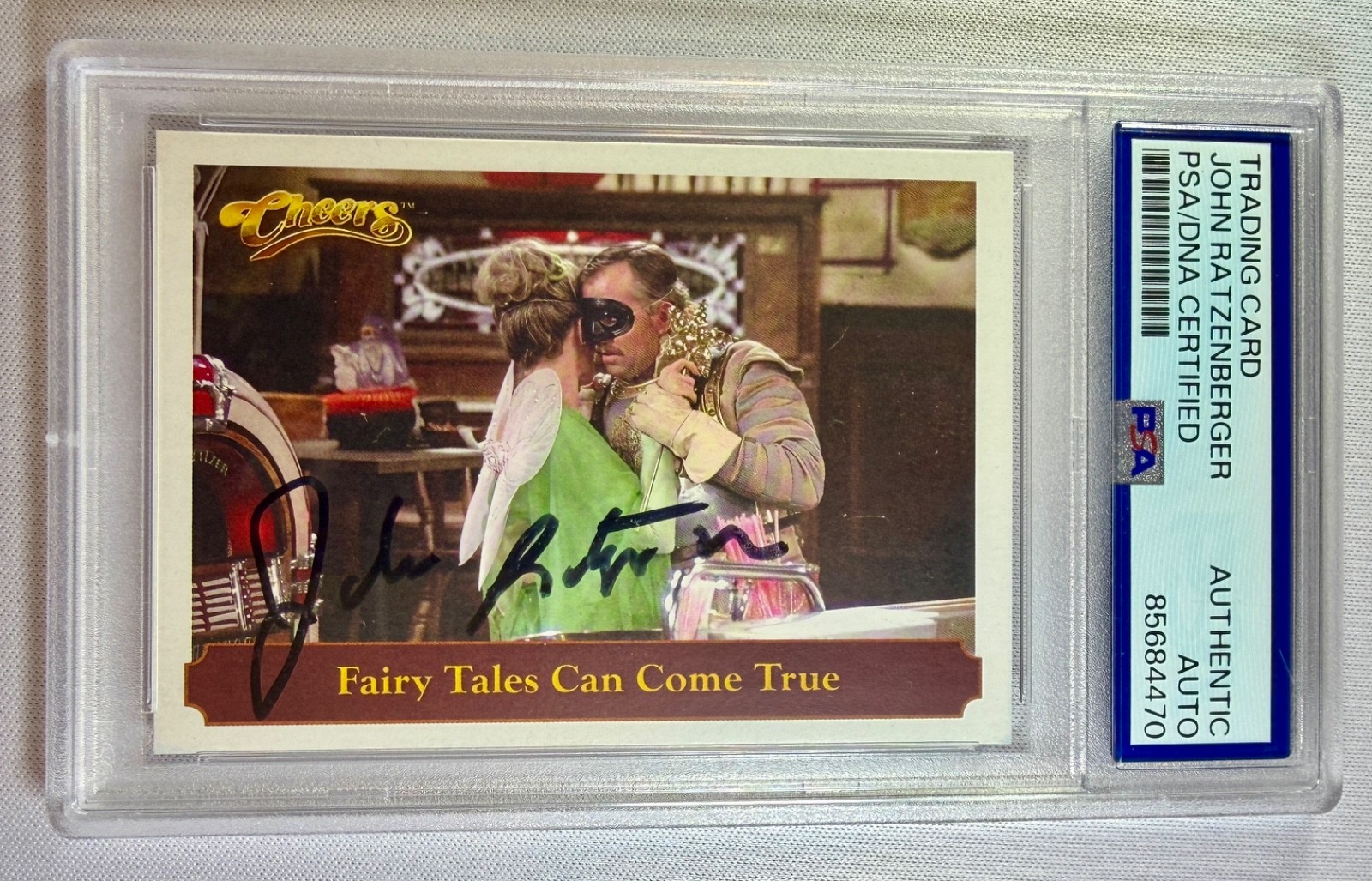 2025 Rittenhouse Cheers Cliff John Ratzenberger Signed Auto Card #49 PSA DNA