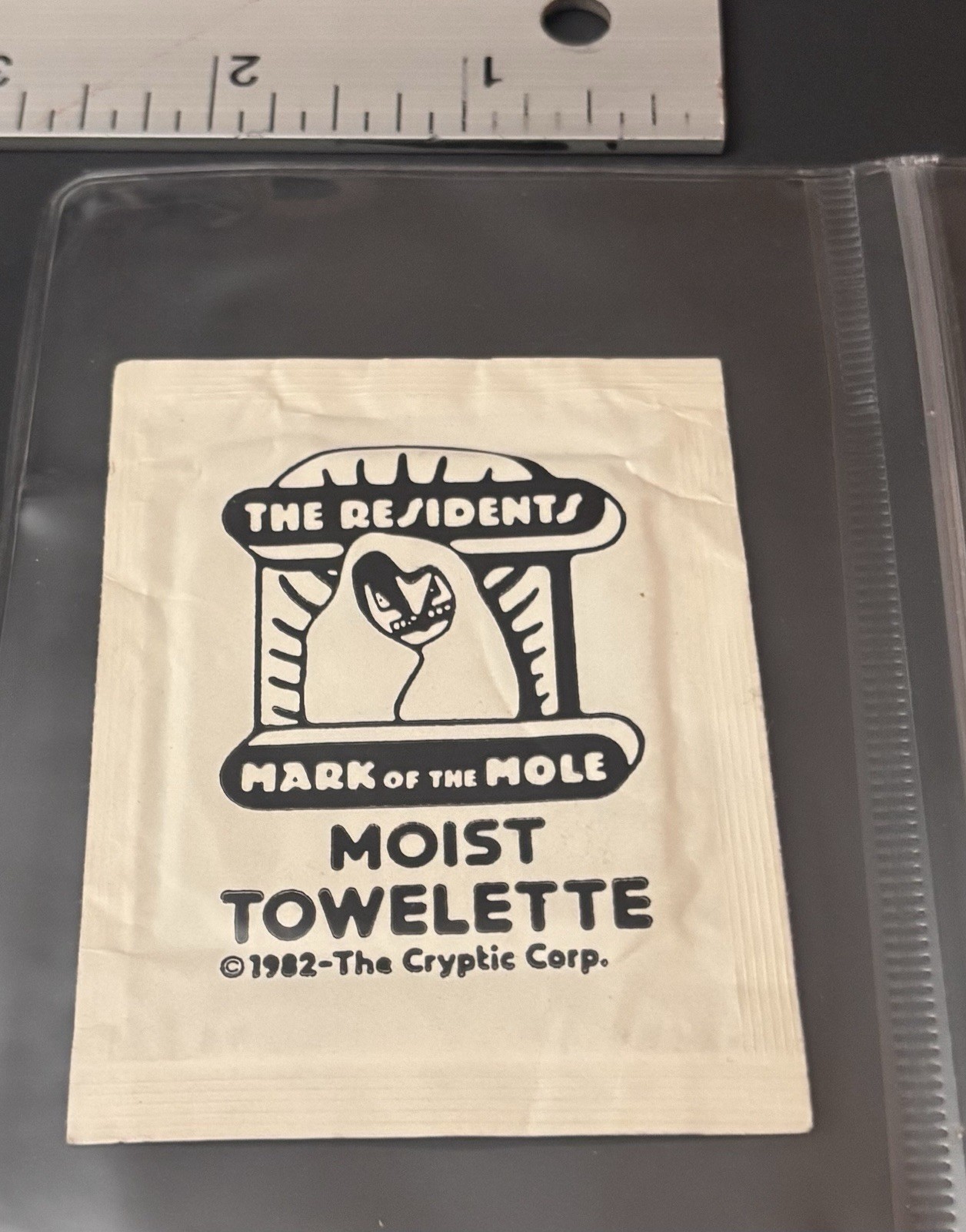 The Residents Mark Of The Mole, Moist Towelette , Unused Mint