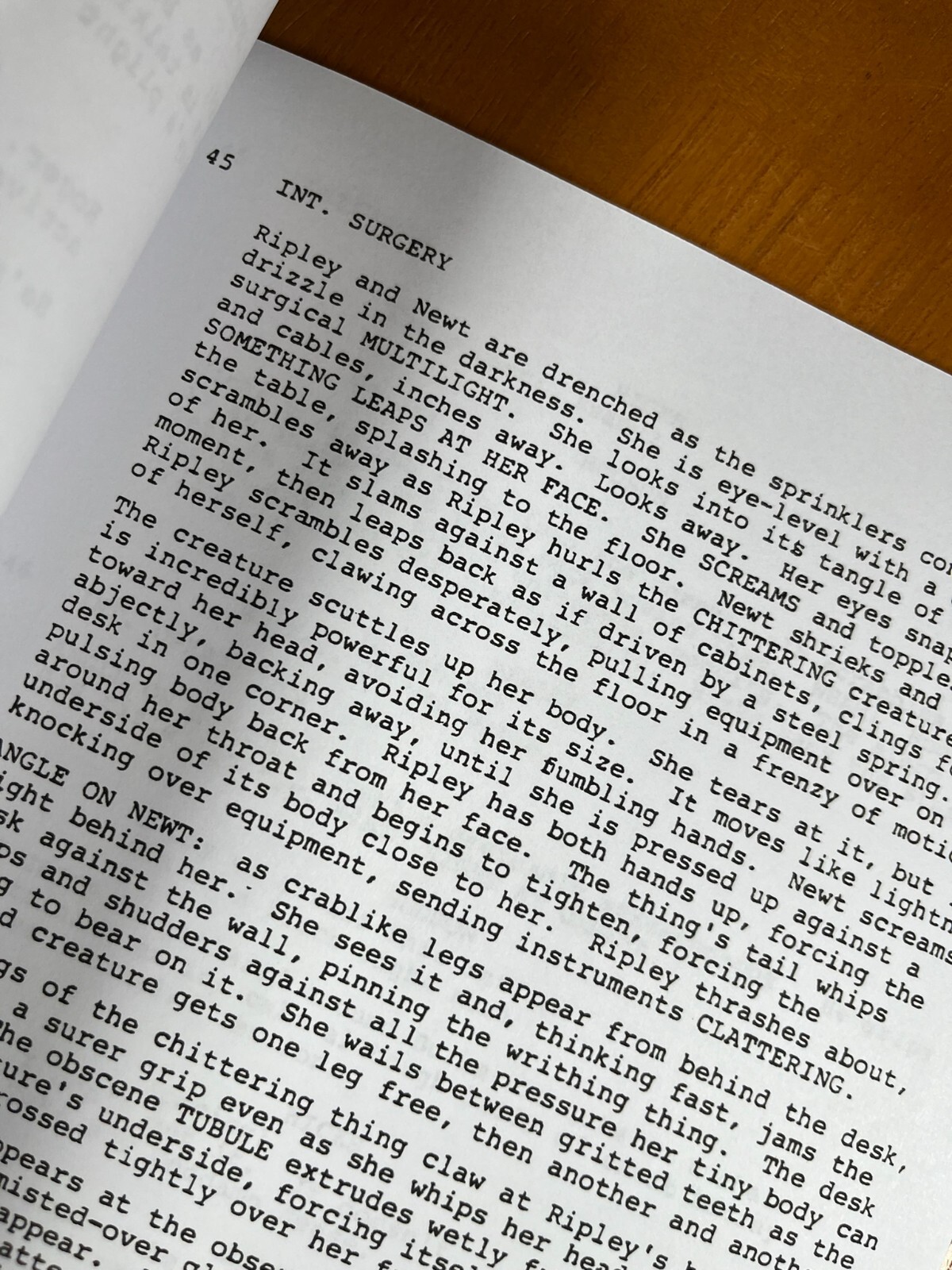 Aliens Script Signed- Autograph Reprints- Sigourney Weaver- Ripley- Alien 2