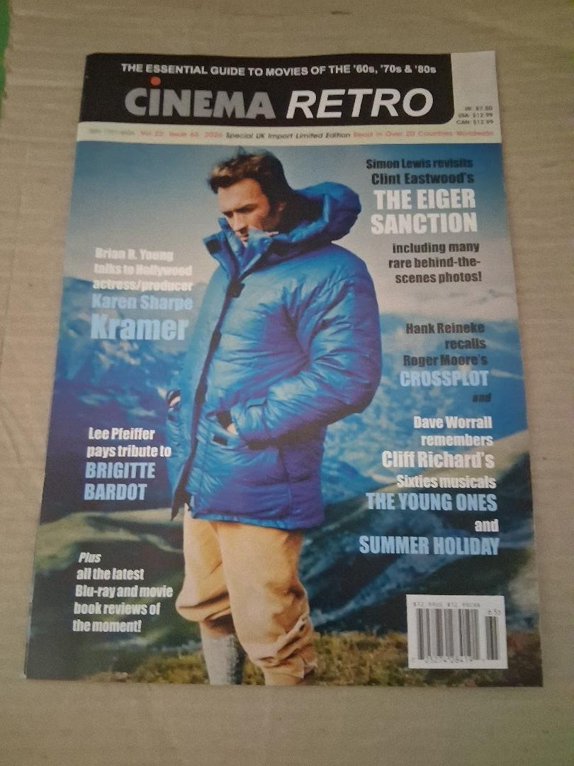 THE EIGER SANCTION CINEMA RETRO MAGAZINE SPRING 2026 CLINT EASTWOOD