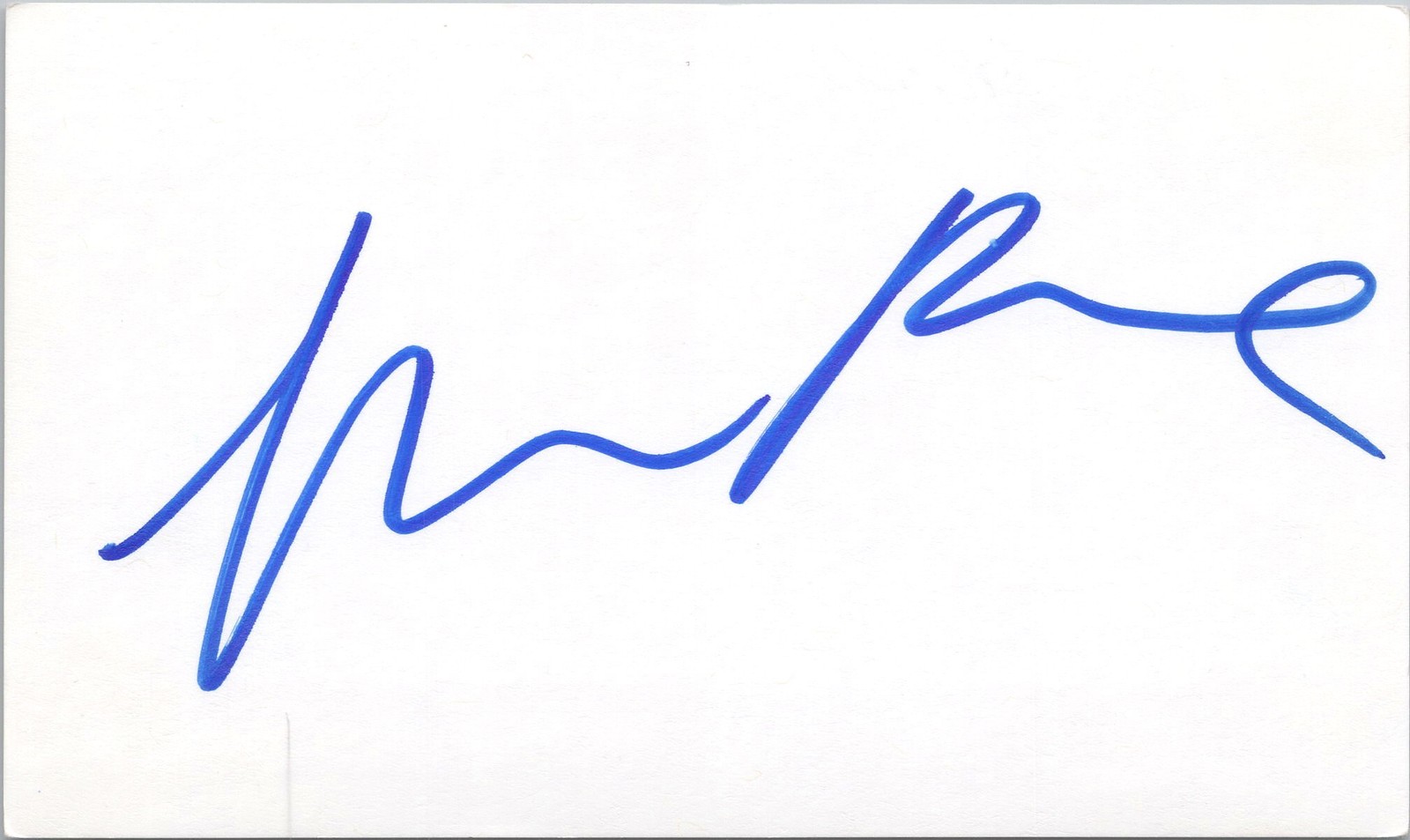 Monica Raymund Signed 3×5 Index Card Lie To Me, Chicago Fire Autographed
