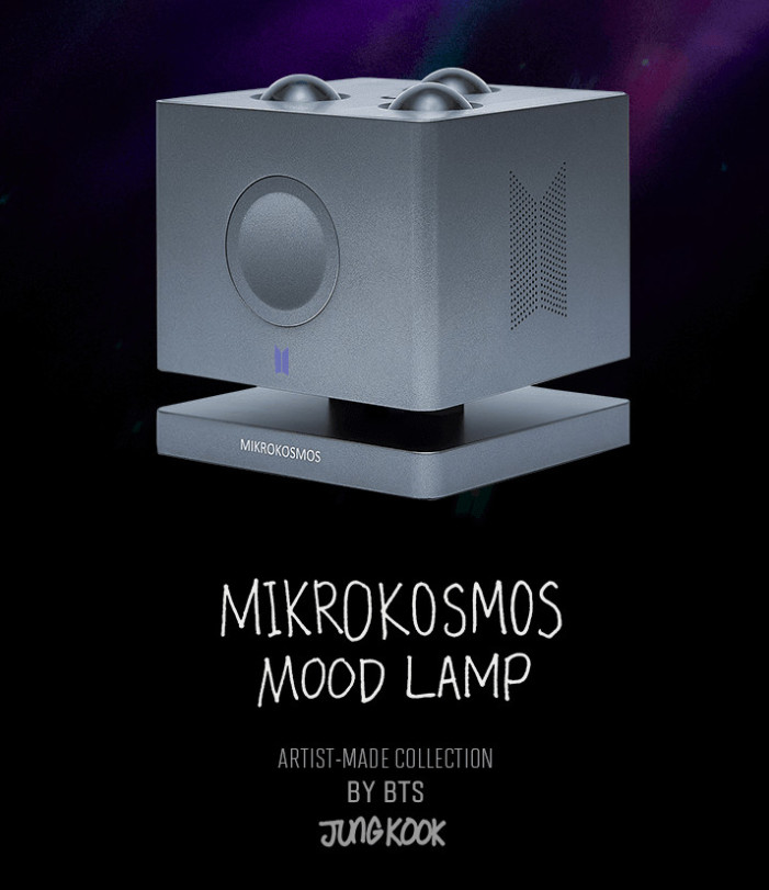 BTS Jungkook Mikrokosmos Artist-Made Mood Lamp Light Official Full Set Rare