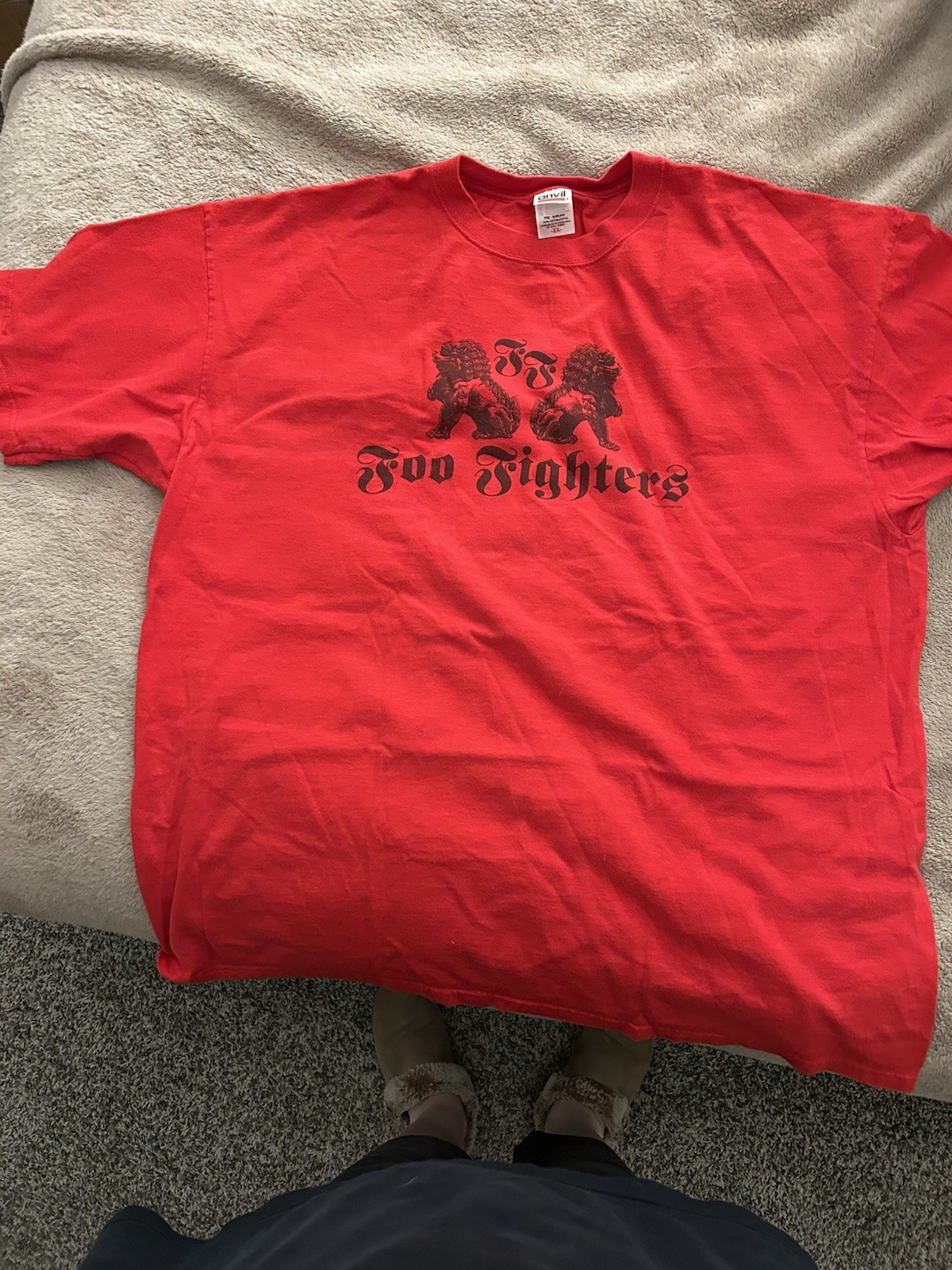 Foo Fighters In Your Honor 2005 Red Tour T-Shirt Front/Back Graphic Rock & Pop