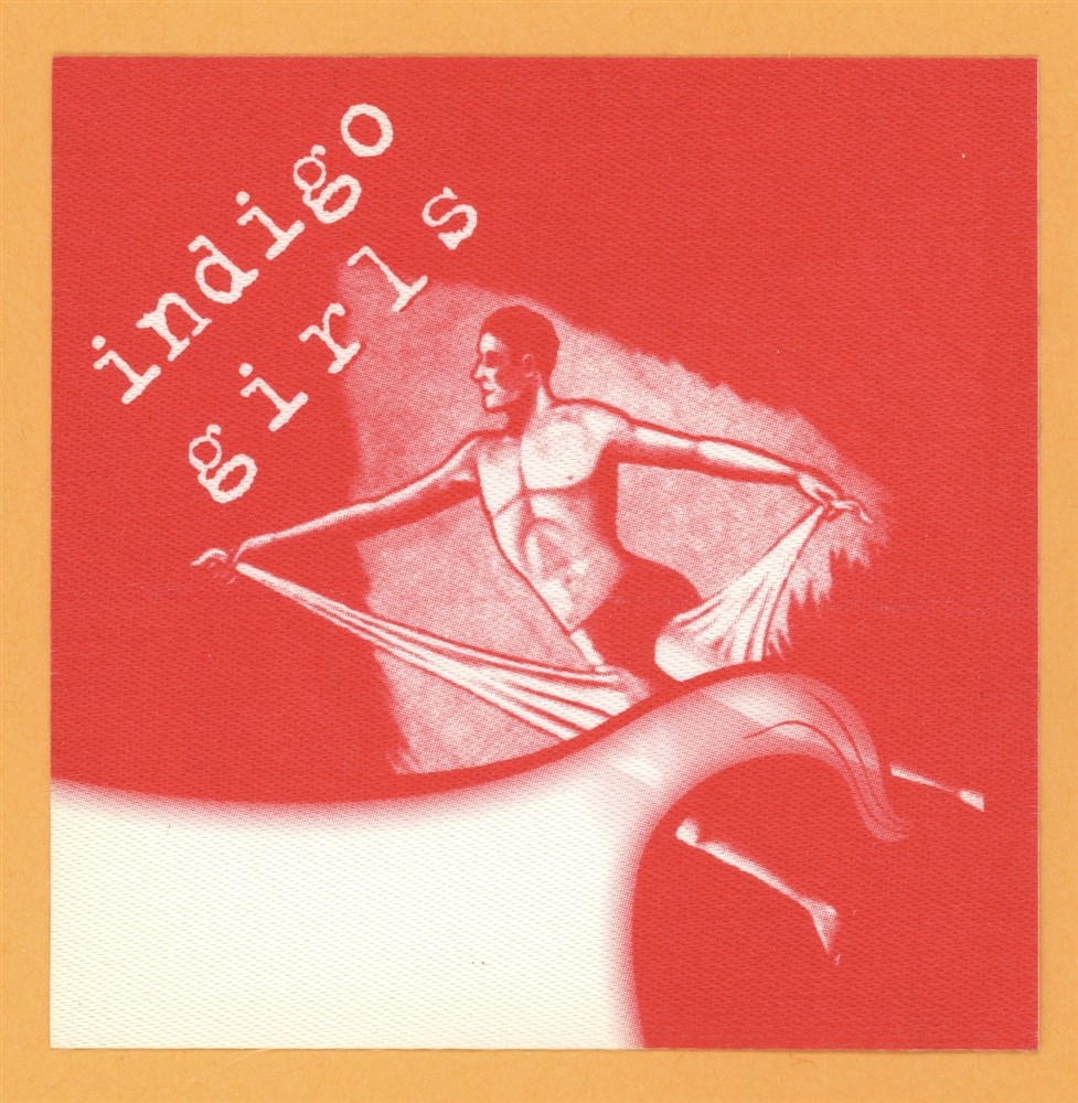 Indigo Girls 1999 Come On Now Social Concert Tour PHOTO Backstage Pass