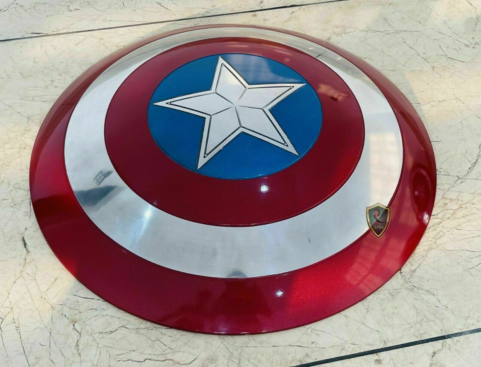Captain America Shield – Metal Prop Replica – Screen Accurate – 1:1 Scale