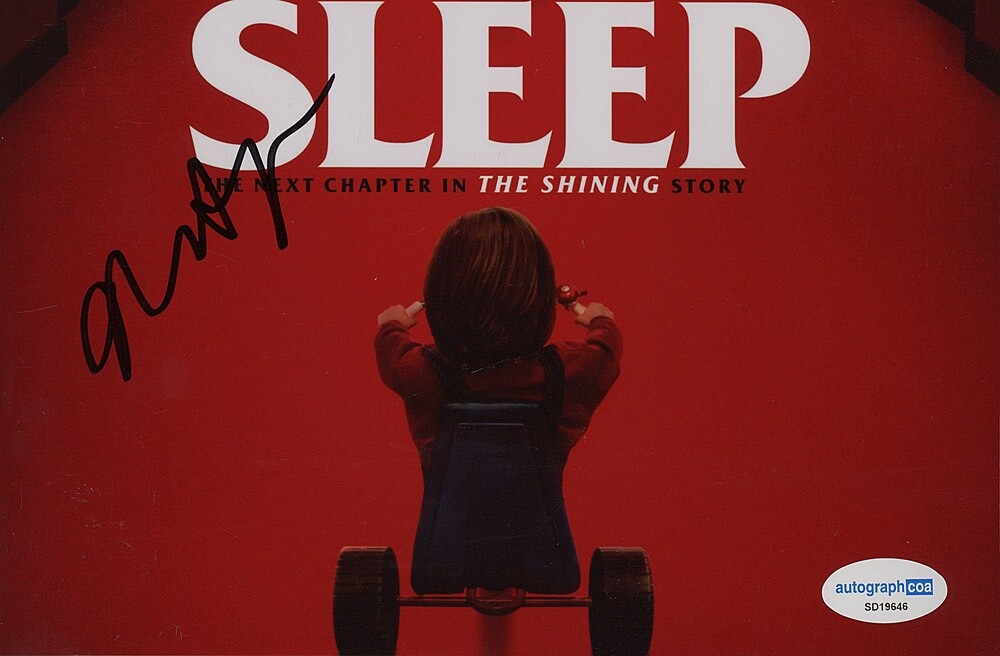 Mike Flanagan signed “DOCTOR SLEEP” 8×10 Photo EXACT PROOF j Director ACOA COA
