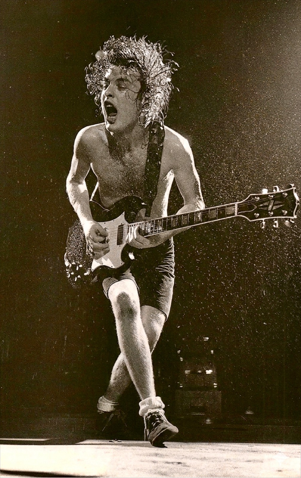 AC/DC Angus Young Premium Music Poster 13×19 inch