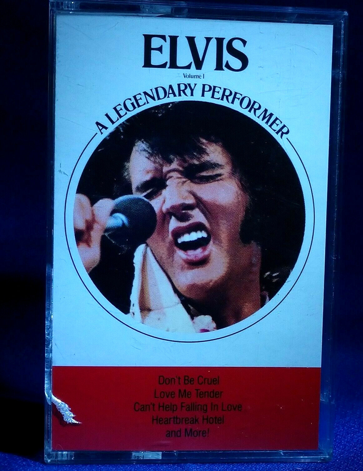 ELVIS PRESLEY A Lengendary Performer Volume 1 cassette tape 1989