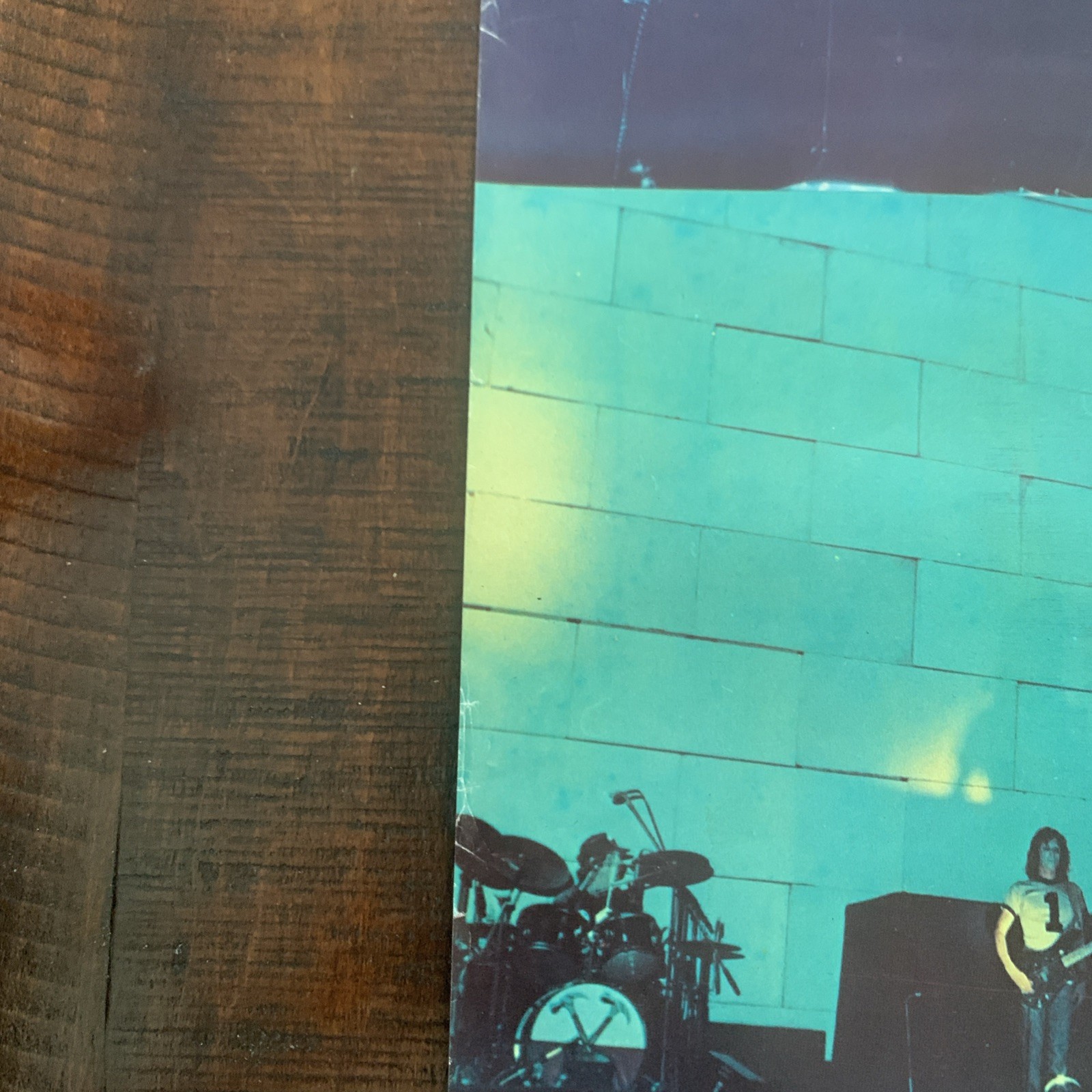 Pink Floyd The Wall Poster 1980 Vintage Collage 38”x25” Wales Chariette