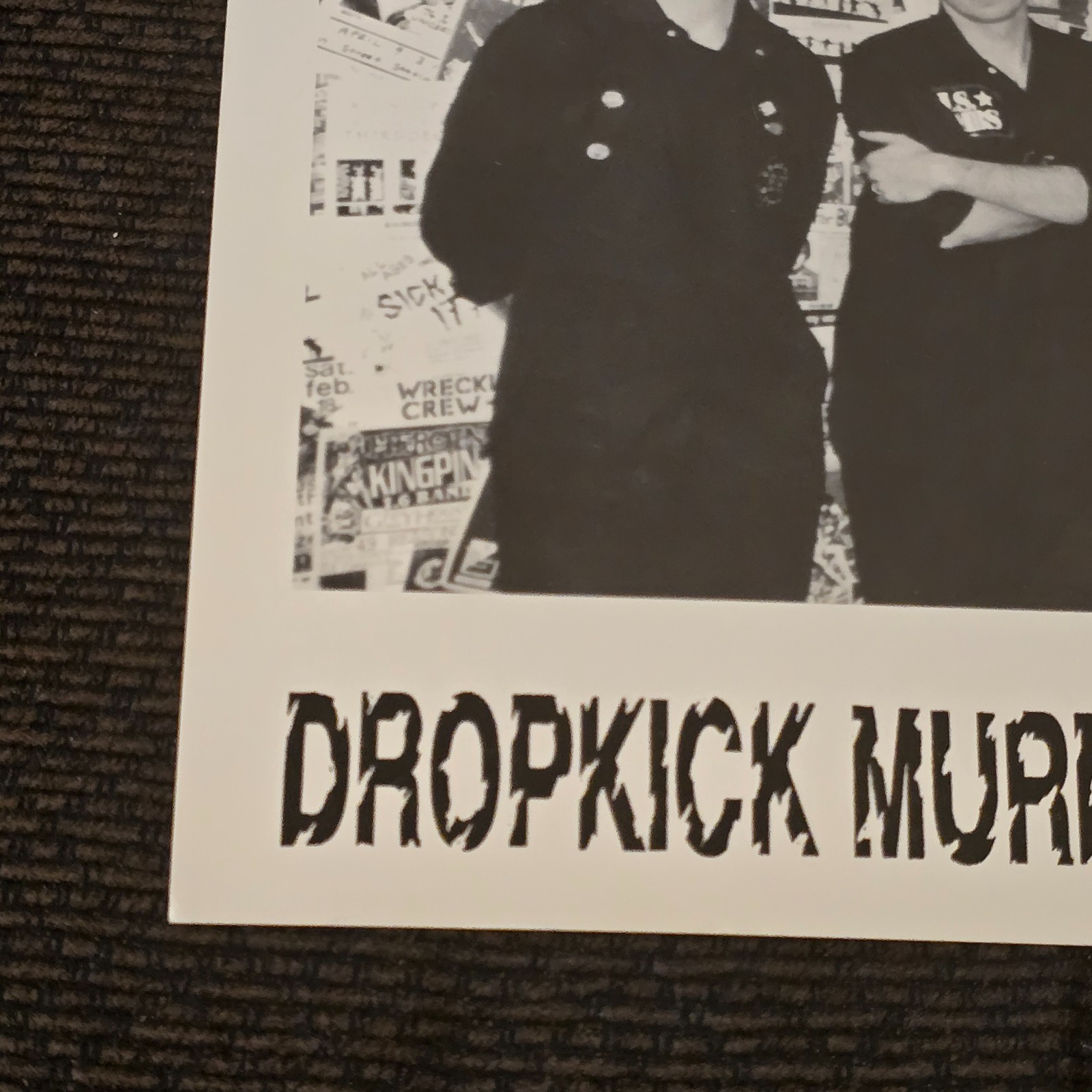 Dropkick Murphys Original Hellcat Records 8×10 Promo Press Photo 1990s Punk Rock