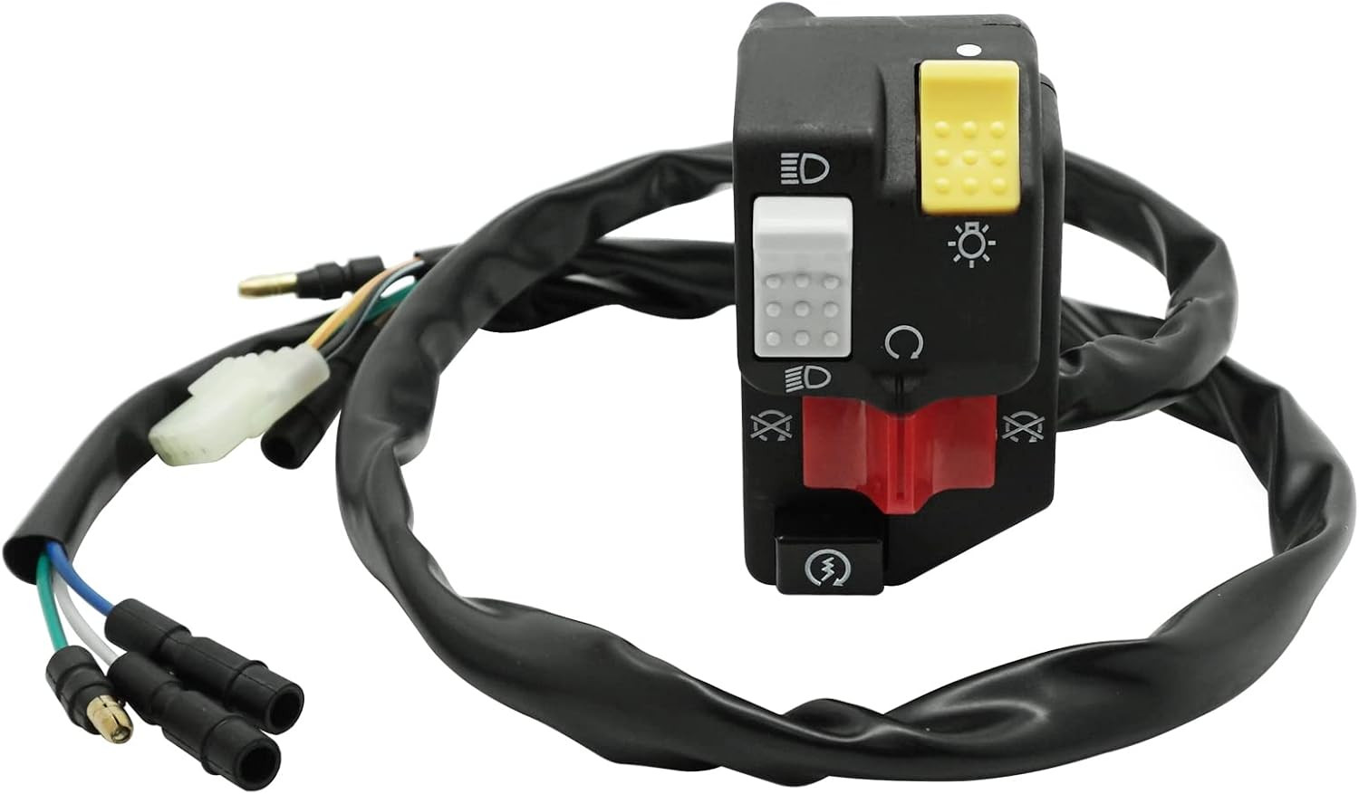 Handlebar Control Switch Button Start Kill Stop Headlight for Honda Fourtrax 200