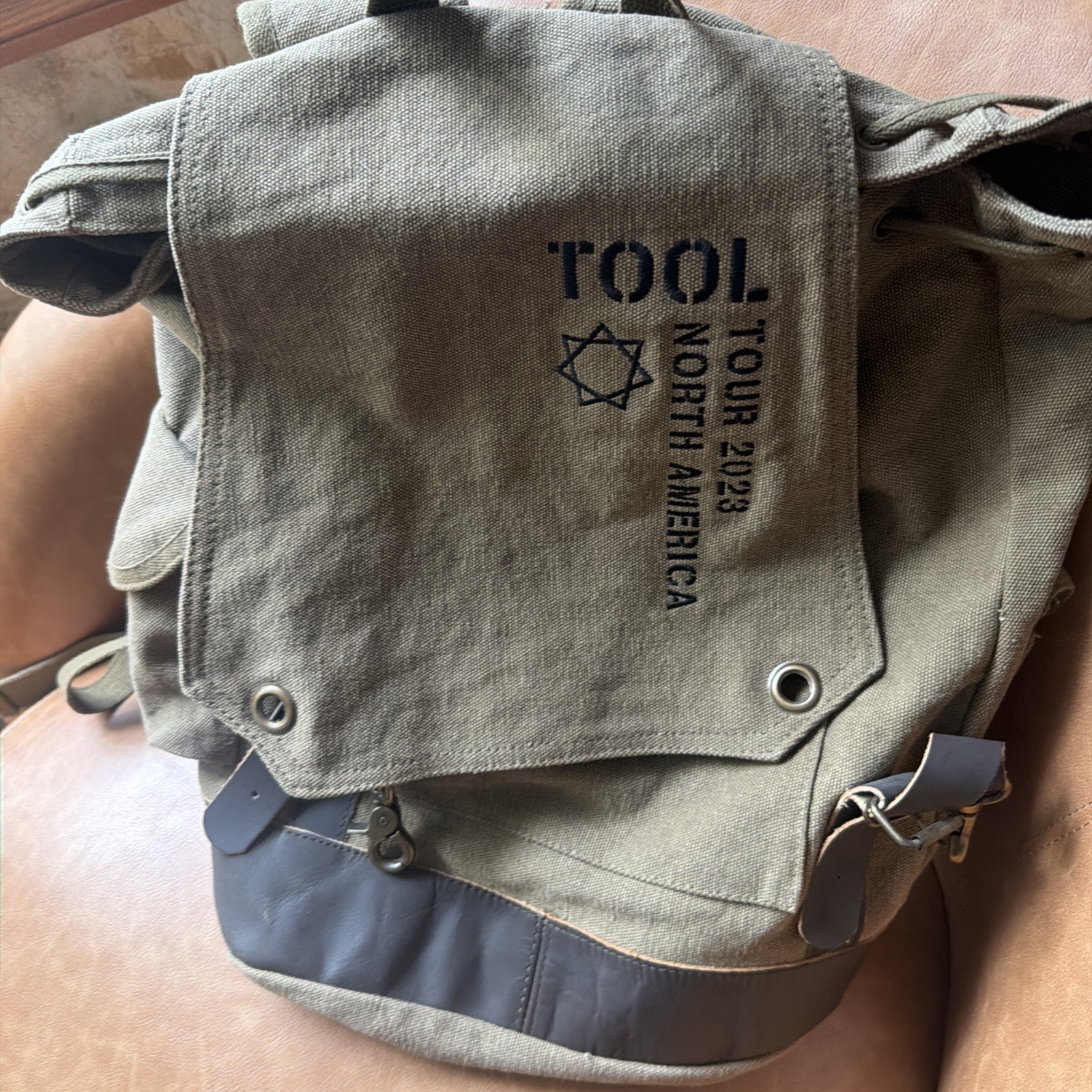 Tool 2023 North American backpack military green