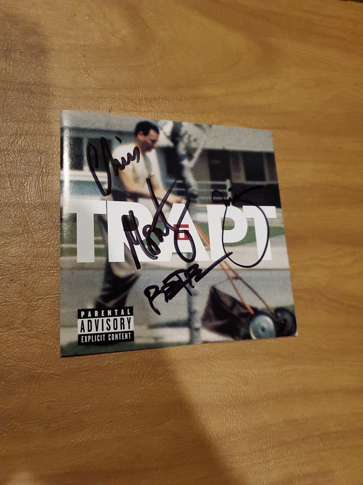 Autographed Album Jacket(TRAPT)