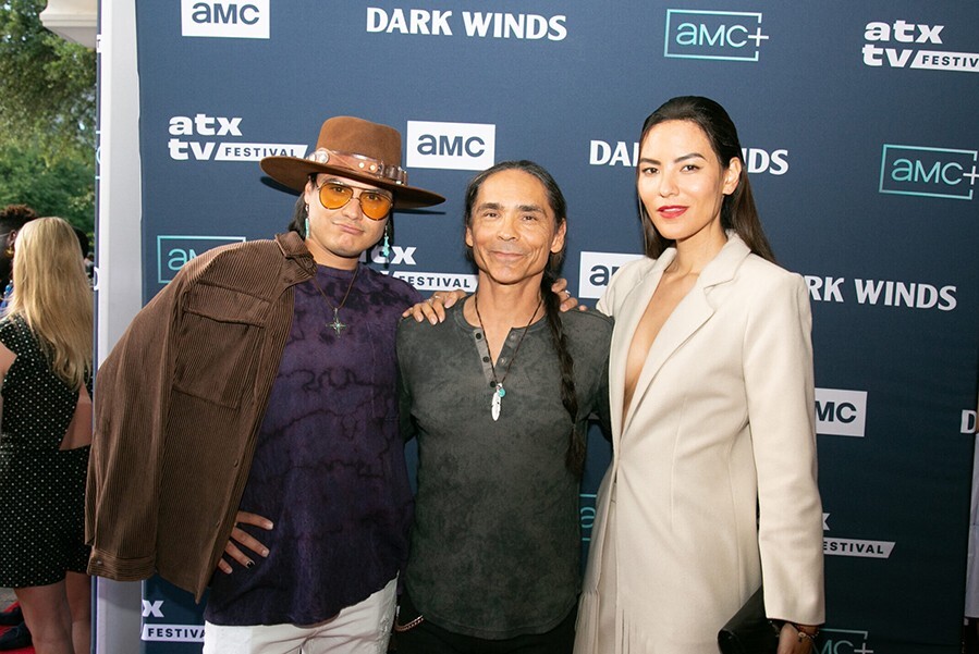 Kiowa Gordon, Zahn McClarnon, Jessica Matten at the ATX Television Festival
