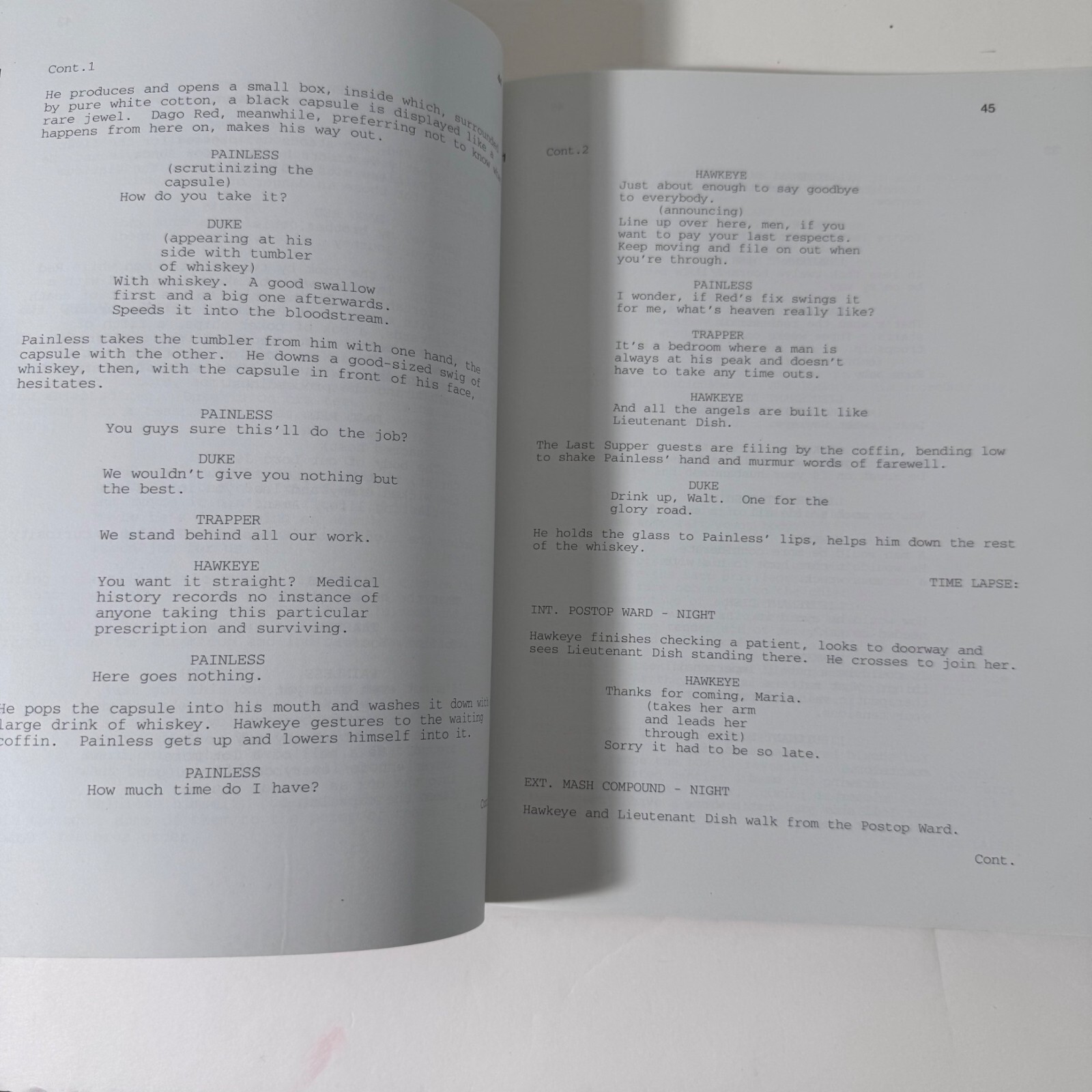 MASH Original 1994 Collectors Ed Movie Script Ring Lardner Jr. Premiere Magazine