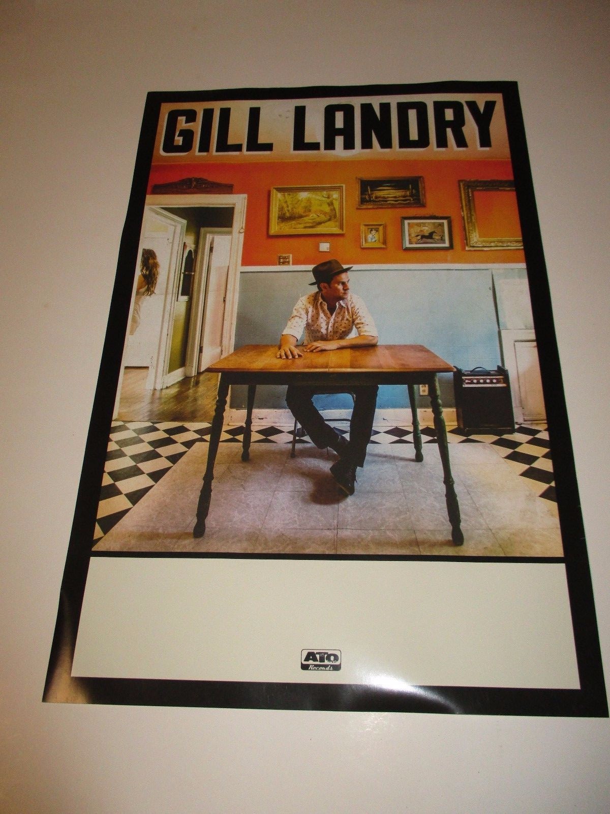 Gill Landry 2015 Limited Promotional Poster Ex Old Crow Medicine Show 11X17 NEW