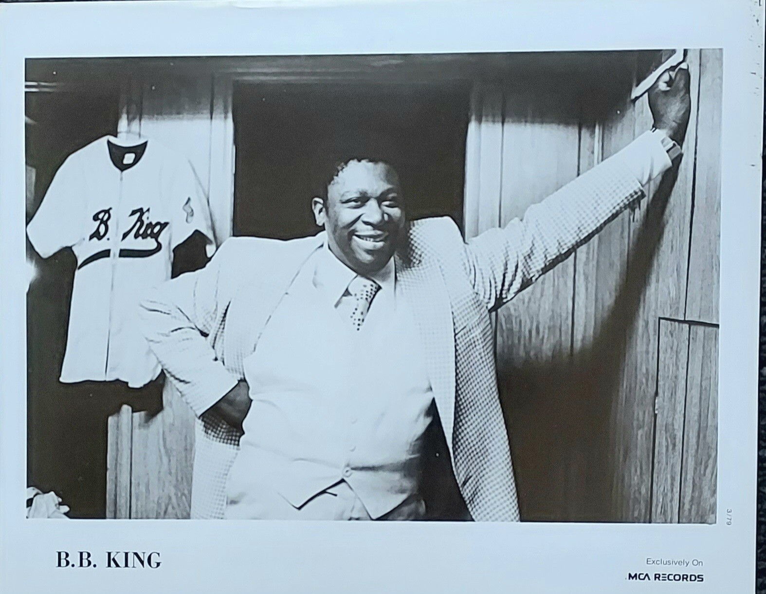 B.B. King 8 x 10 Promotional Photo
