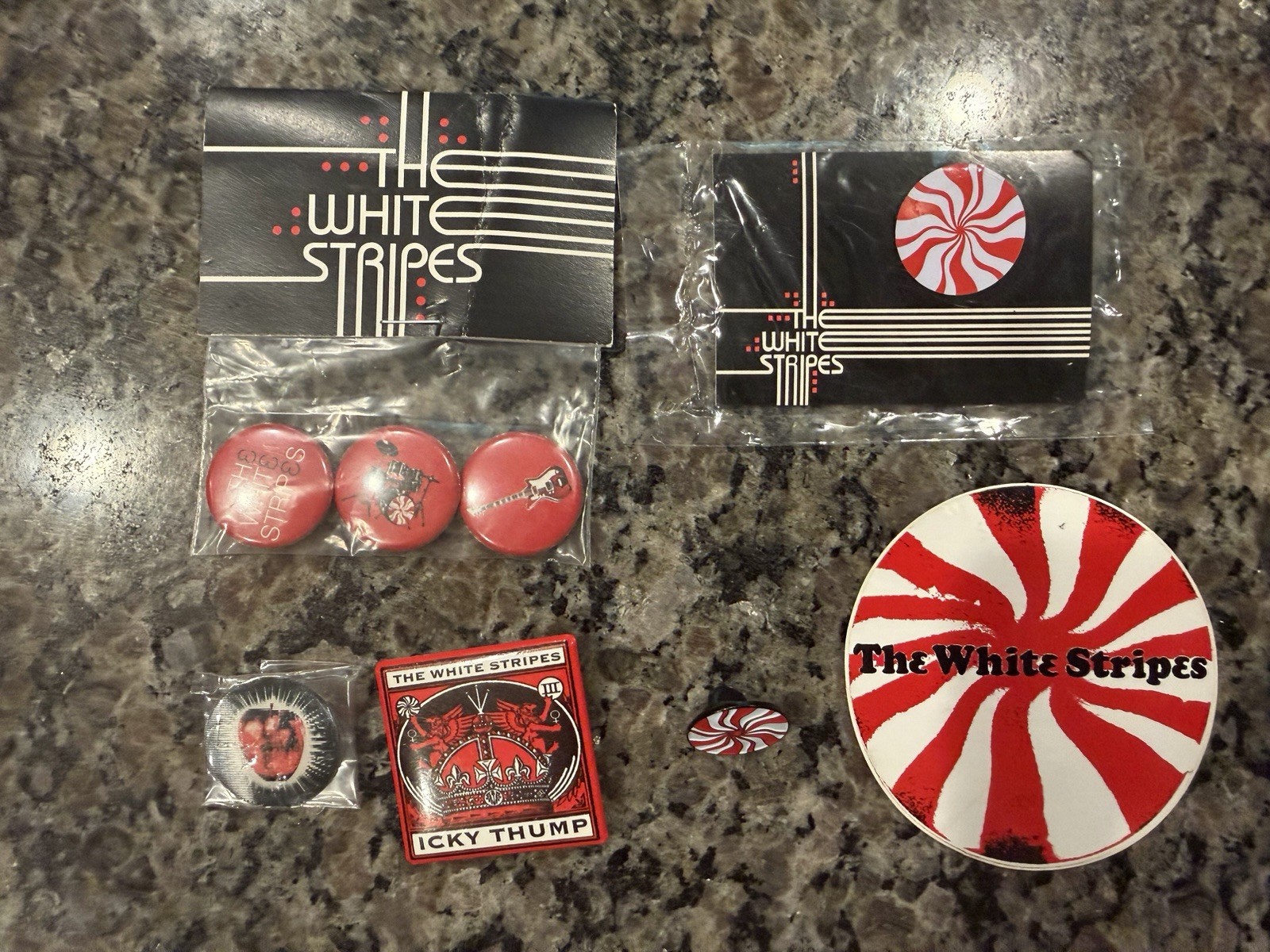 The White Stripes Promo Merch Original. Jack White. Meg. Third Man.