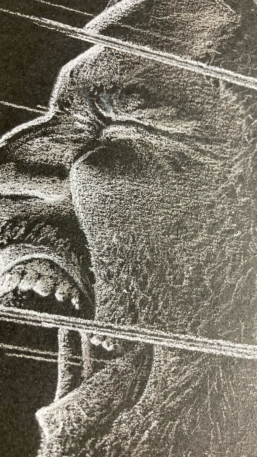 Nine Inch Nails Original Artwork Portrait Of Trent by Matt Ryan Tobin 1/1 OG NIN