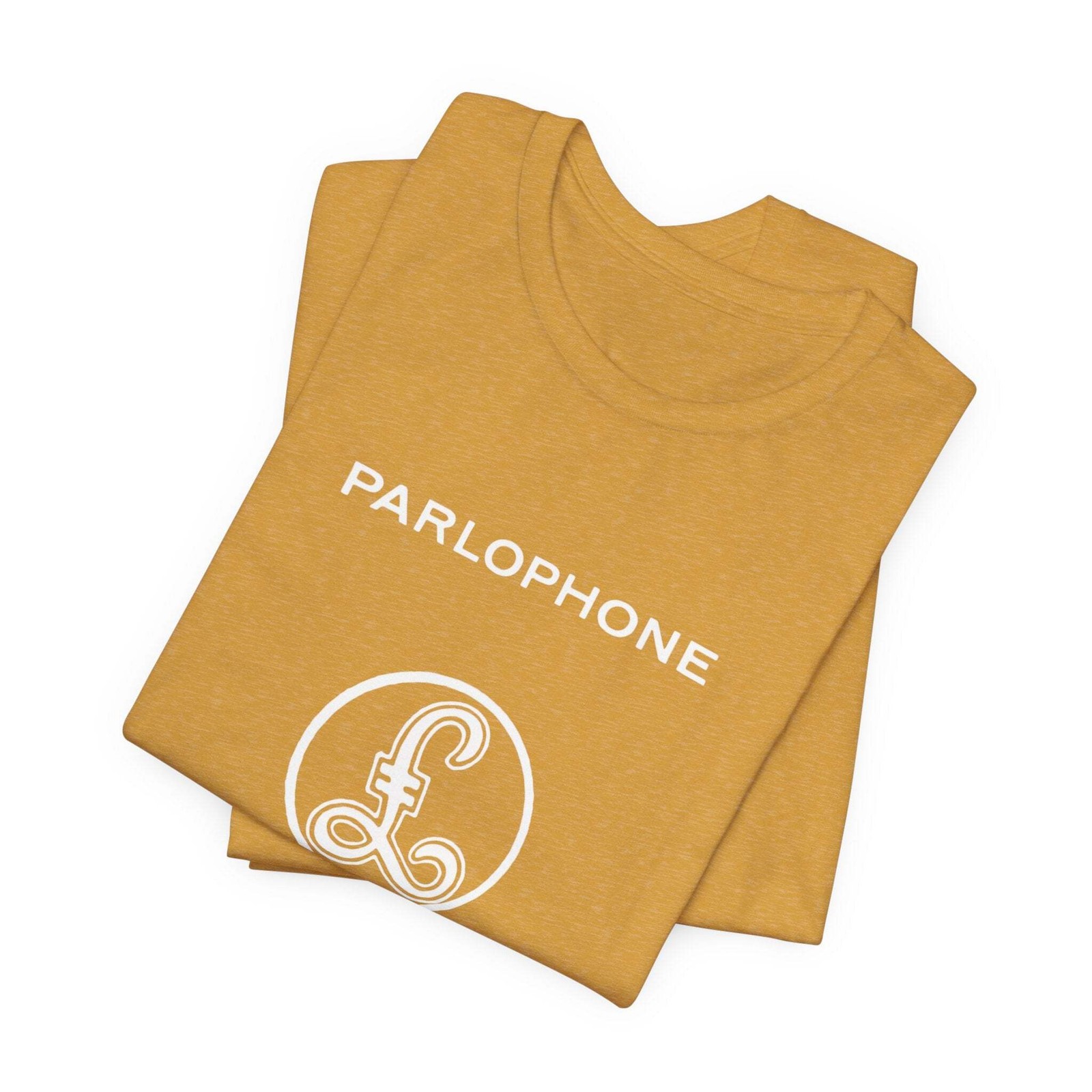 Vintage Parlophone Records Label Logo Unisex Jersey Short Sleeve T-Shirt
