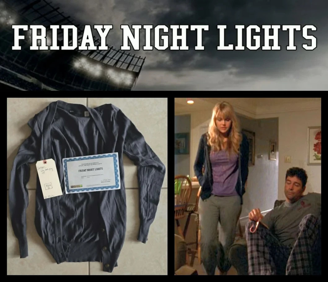 FRIDAY NIGHT LIGHTS: Aimee Teegarden/Julie Cardigan S05E13 Tag & COA