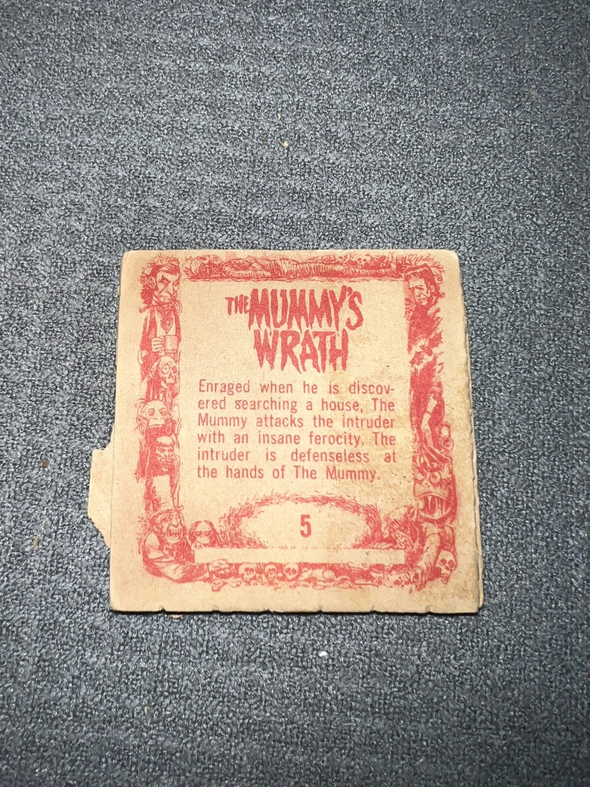 Universal Monsters Flip Book #5 The Mummy’s Wrath