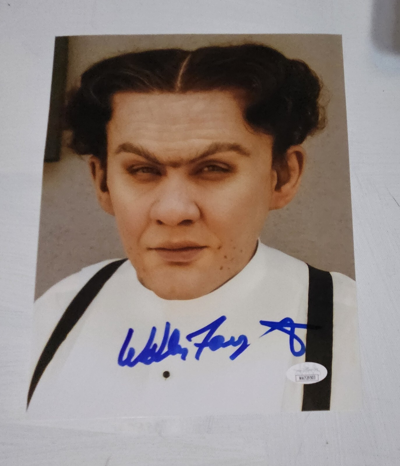 WILLIAM FORSYTHE SIGNED 8X10 PHOTO ACTOR 1990 MOVIE DICK TRACY AKA FLATTOP JSA