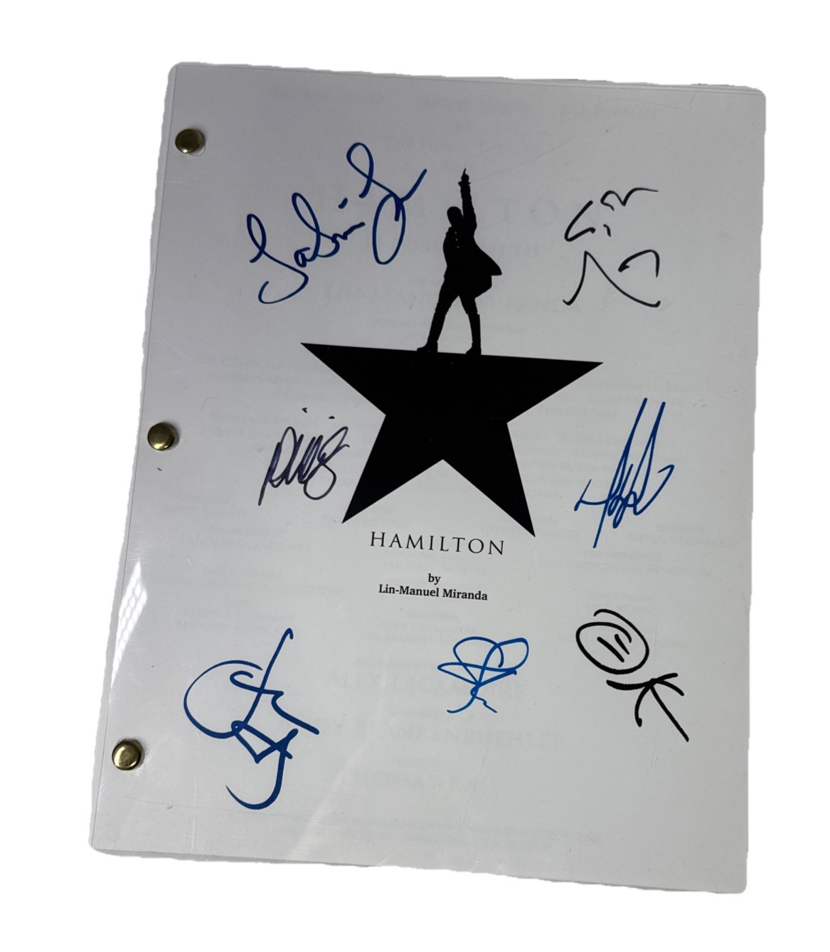 Hamilton Musical Music Vocal Selects 80+Pages Jasmine Cephas Jones Autograph