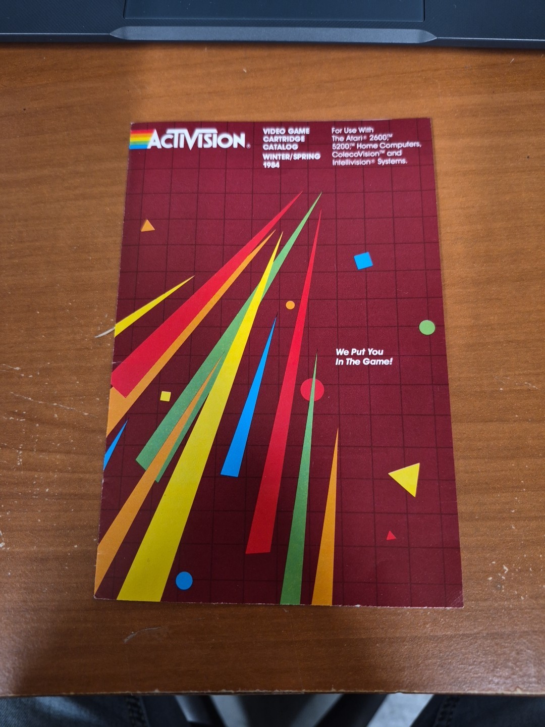 Atari Winter Spring 1984 Catalog 2600 5200 Colecovision Intellivision EUC