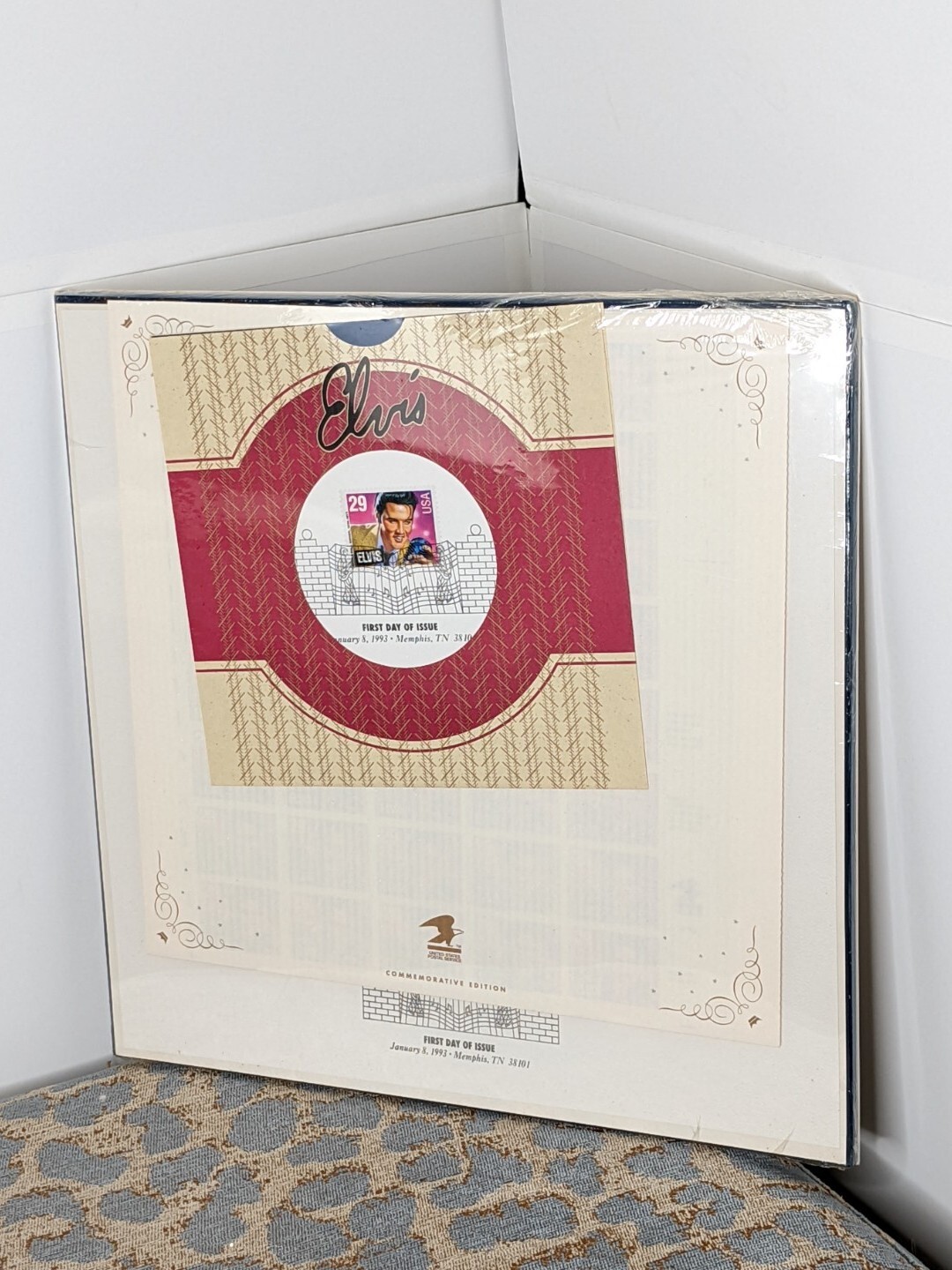 NEW USPS 1993 Elvis Presley Commemorative Edition Complete Stamp Album Set