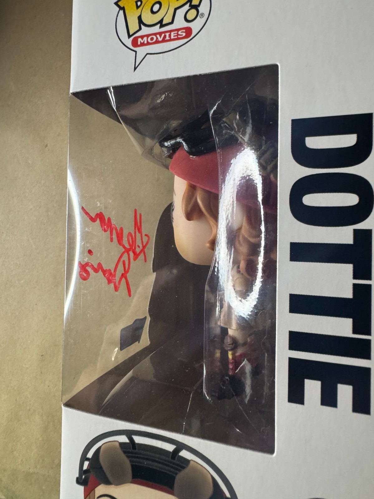 Signed Geena Davis Autographed Dottie League of Their Own Funko Pop Fanatics COA