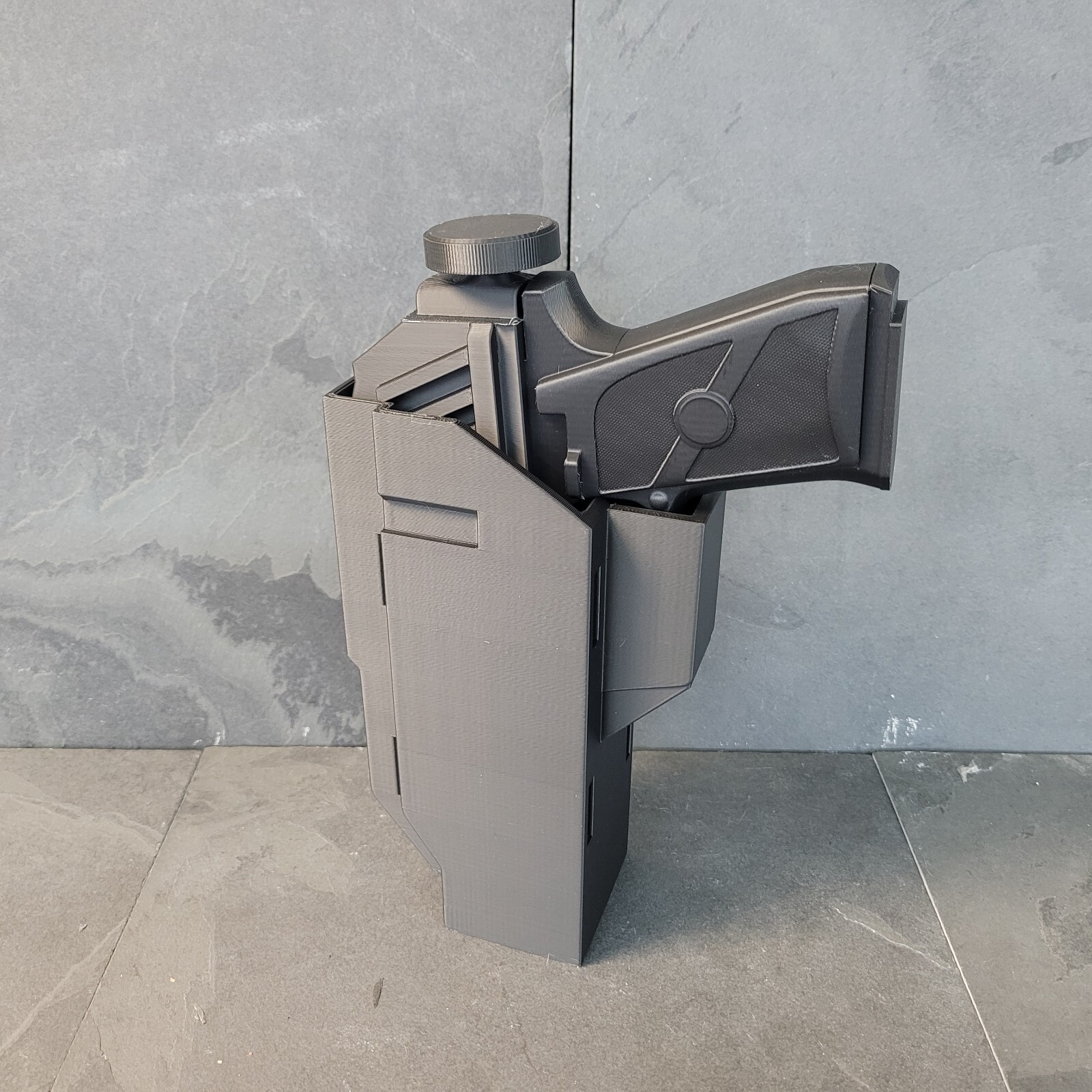 DC-17 Blaster with Holster | Moving Trigger | Physical DIY Parts Kit