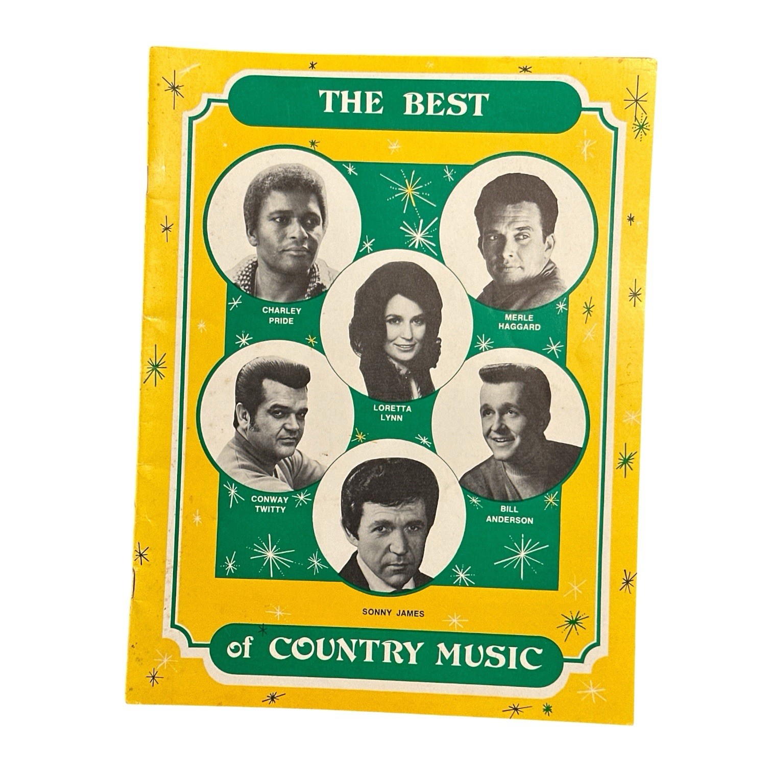 Conway Twitty Signed Autograph 1960’s “Best Of Country Music” Book Magazine RARE