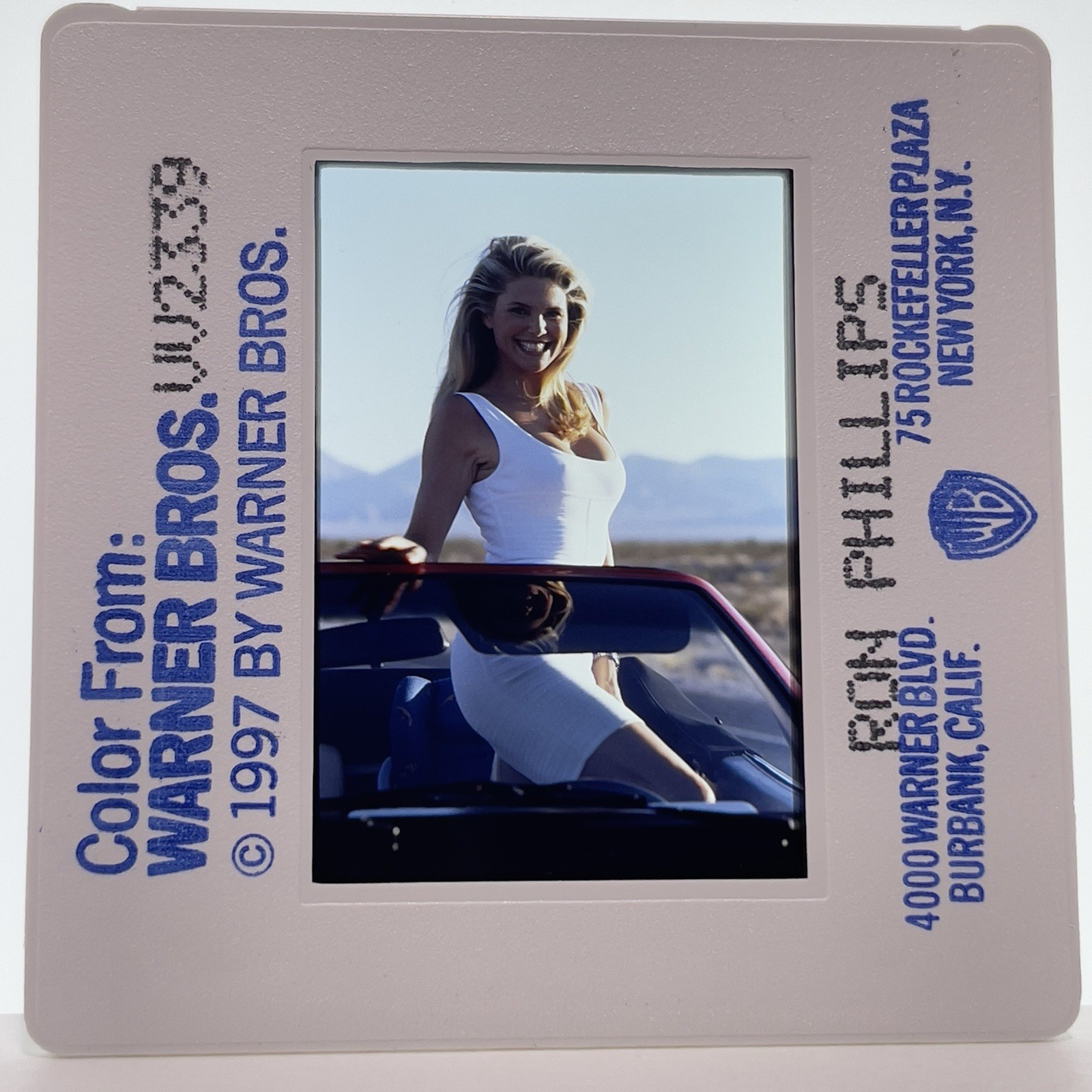 35mm Slide Christie Brinkley in Vegas Vacation 90s Movie Vintage Publicity #2