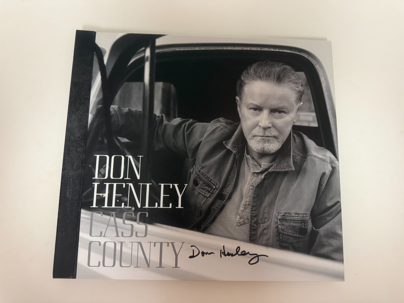Don Henley Cass County Boxed Set Signed Rare (from a real fan’s collection)