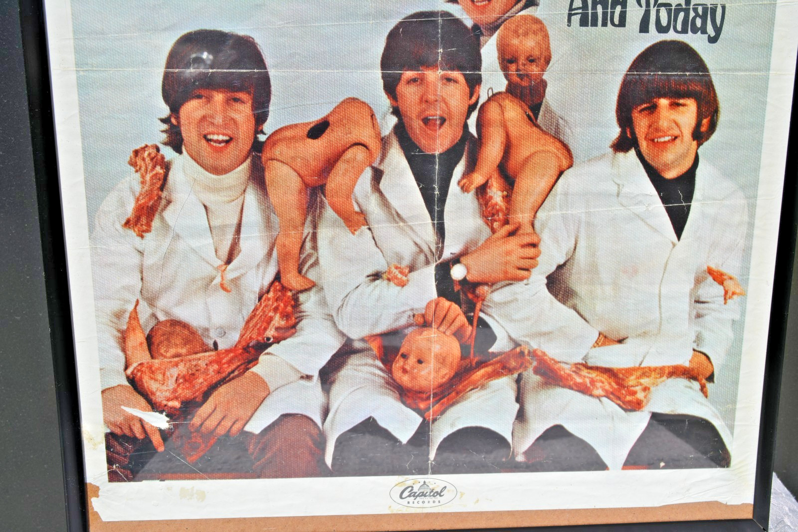 Original Beatles Vintage 1966 ‘ Yesterday And Today ‘ 18×22 Butcher Cover Poster