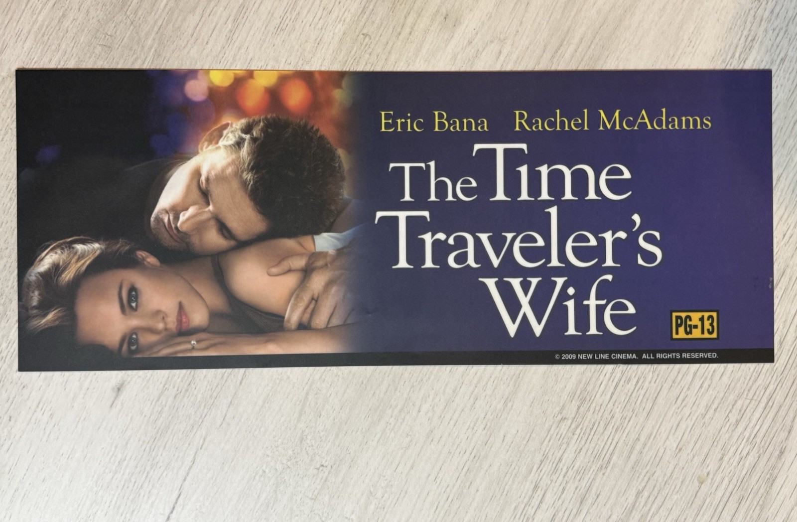 The Time Traveler’s Wife: Double-Sided Eric Bana Movie Theater Mylar/Poster 5×13