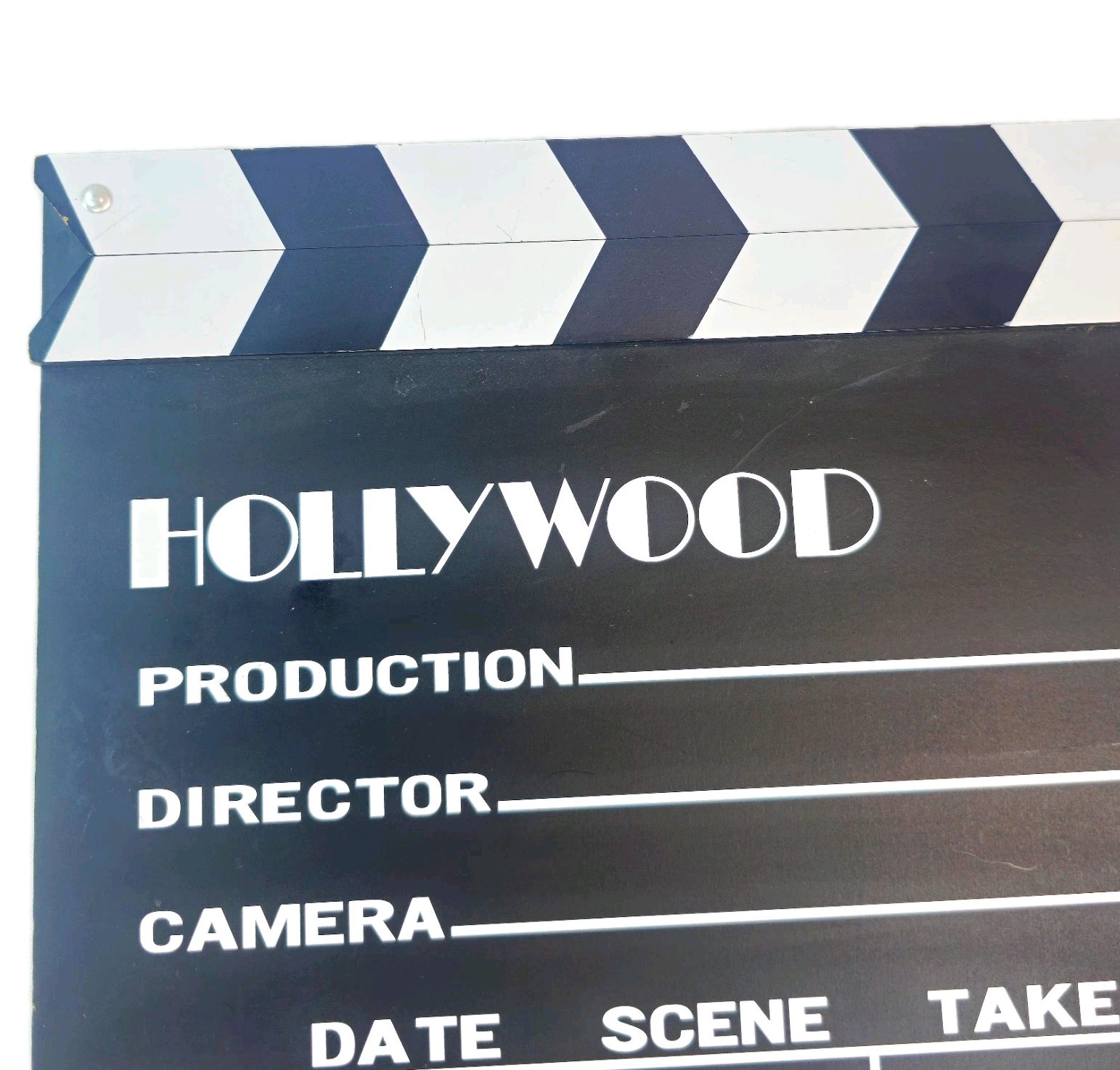 Hollywood Directors Clapboard Clapper Clap Board Movie Sign Chalkboard 11.5″×11″