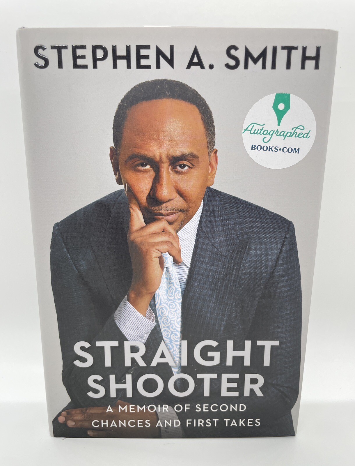 Stephen A. Smith Signed Straight Shooter Book ESPN NBA Analyst Autograph JSA COA