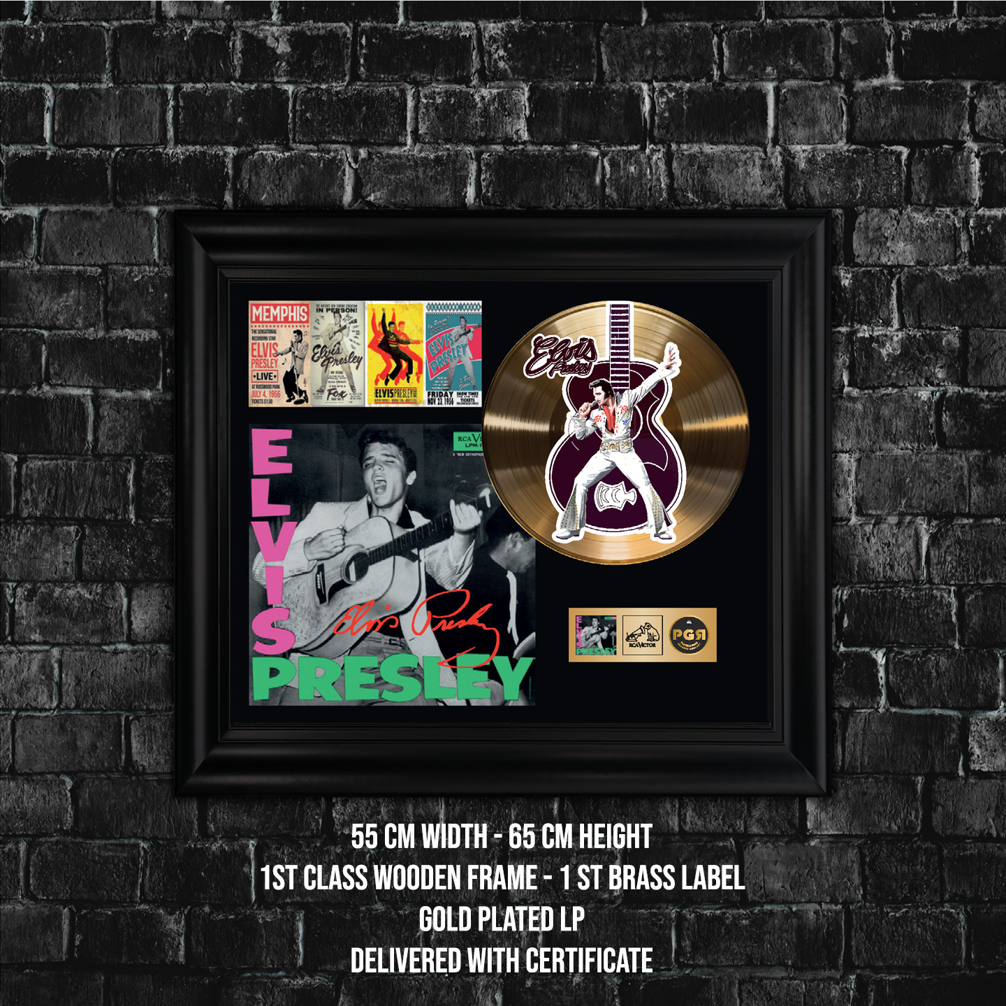 Copy Signed LP Vinyl – Elvis Presley – Memorabilia Gift | PGR