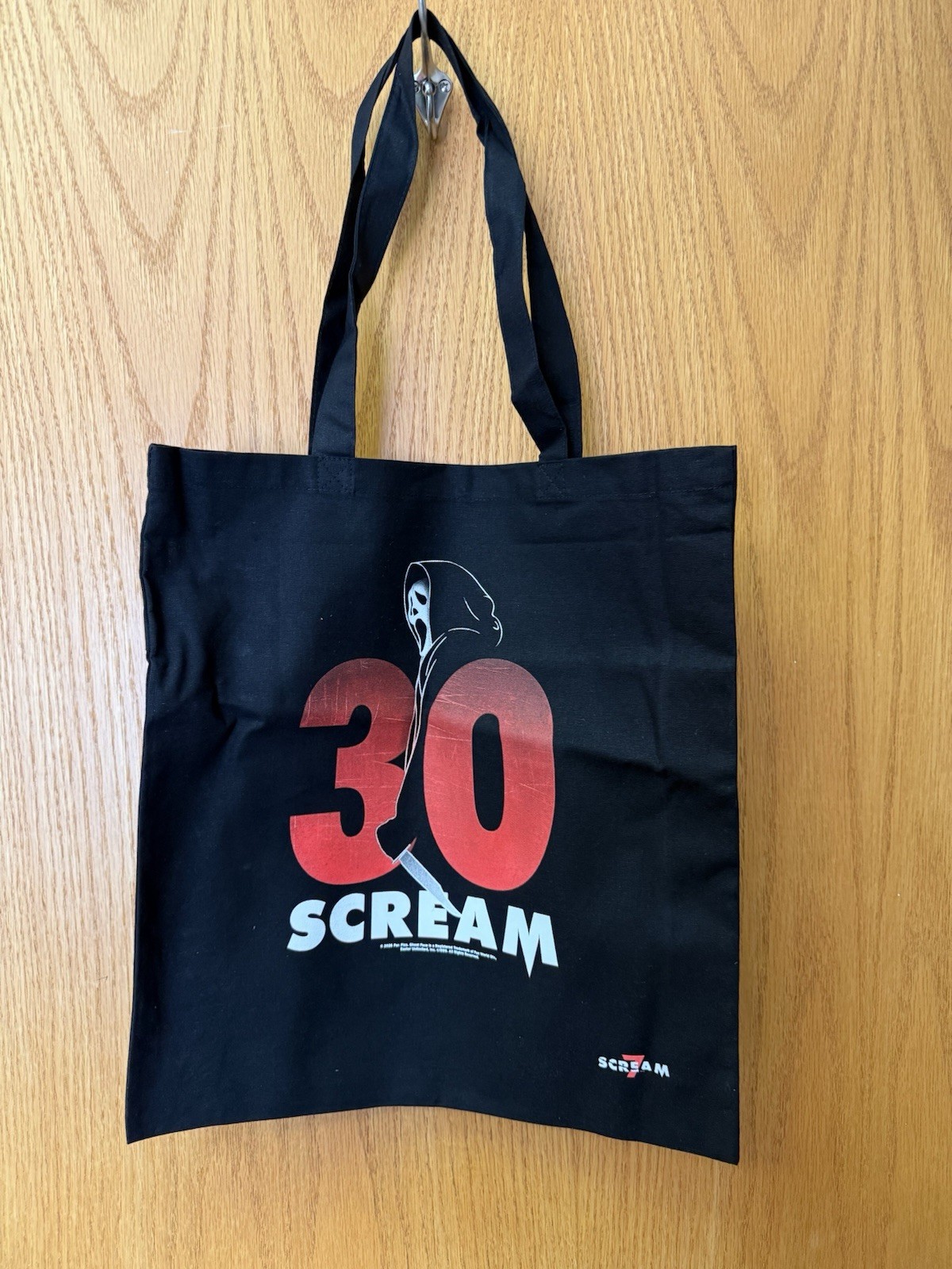 SCREAM 7 (2026) promo tote bag