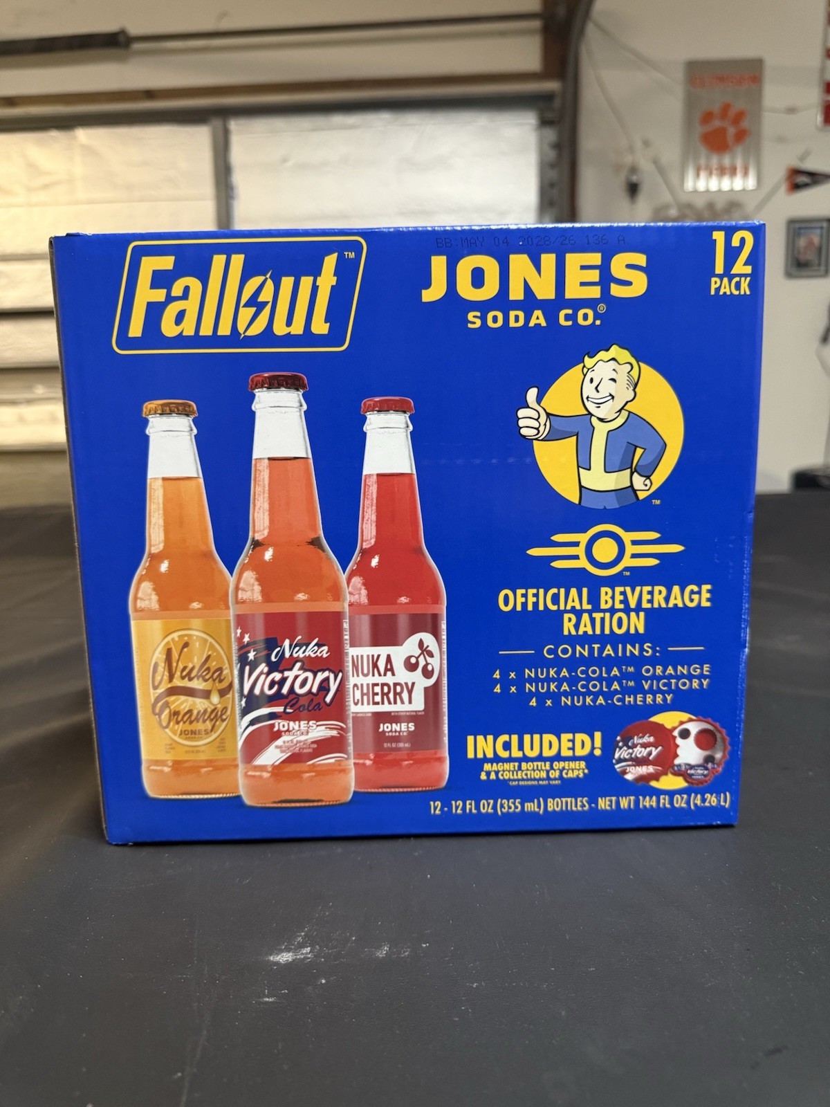 Fallout Jones Soda Co Nuka-Cola Official Beverage Ration 12 Pack Special Edition