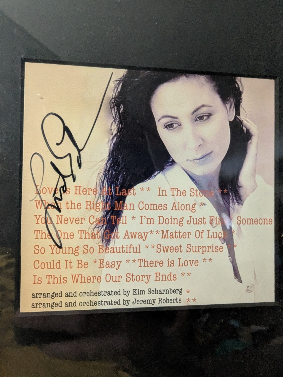 SIGNED Album Art / Print by Linda Eder